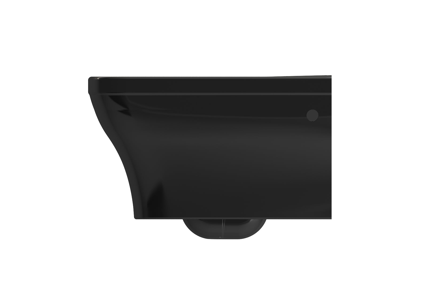 BOCCHI Firenze Wall-Hung Toilet Bowl in Black, 1304-005-0129