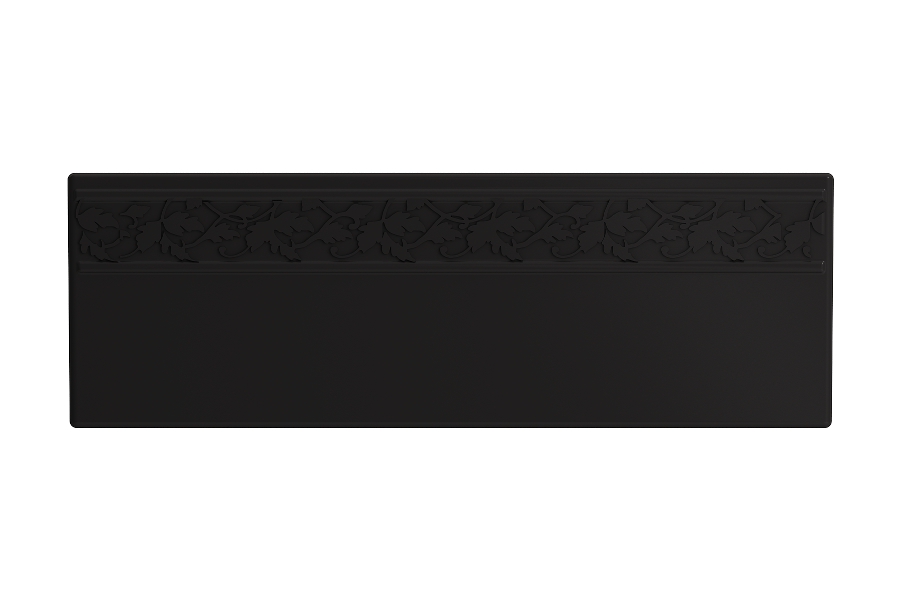 BOCCHI Vigneto 30" Fireclay Farmhouse Apron Single Bowl Kitchen Sink, Matte Black, 1347-004-0120