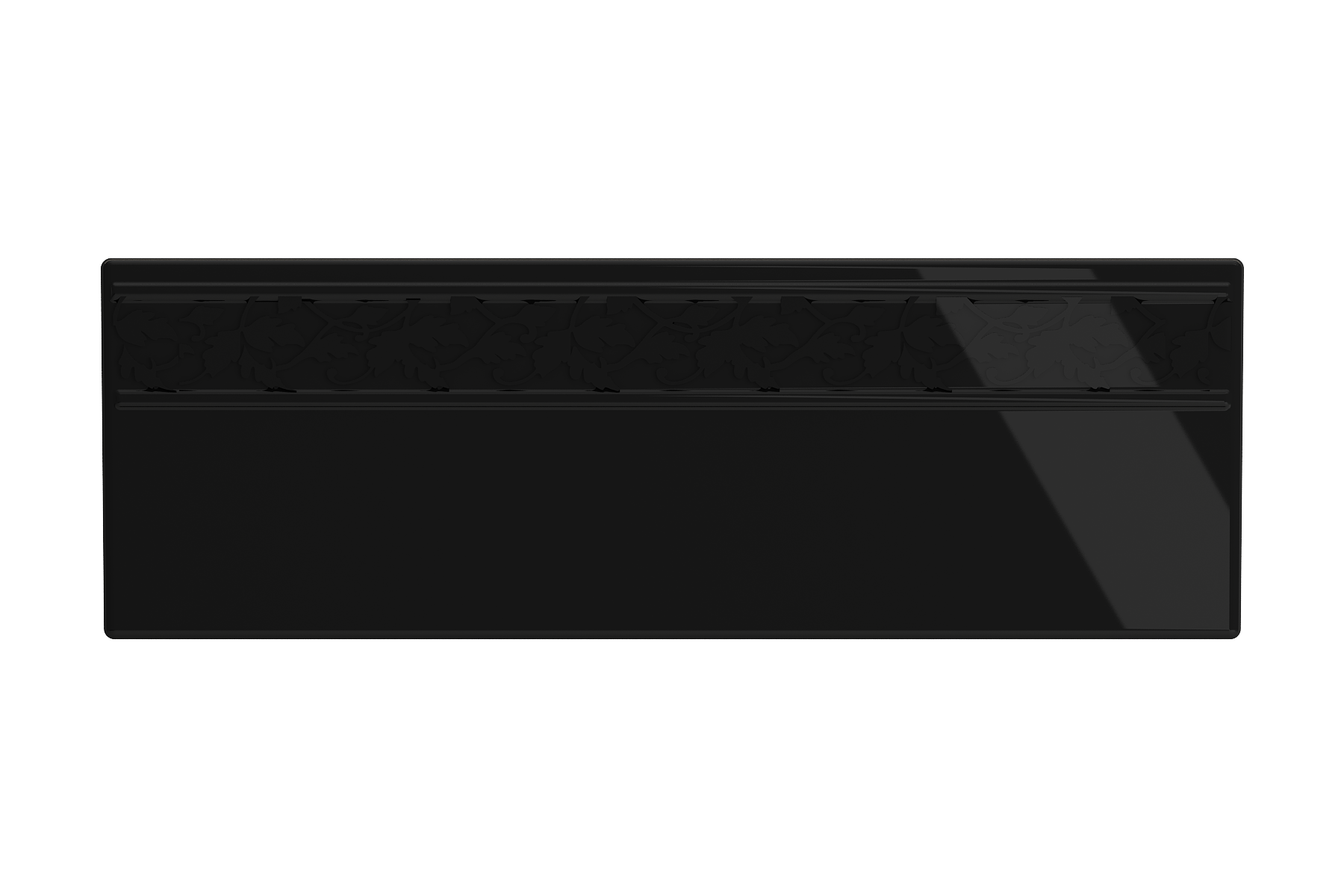 BOCCHI Vigneto 30" Fireclay Farmhouse Apron Single Bowl Kitchen Sink, Black, 1347-005-0120