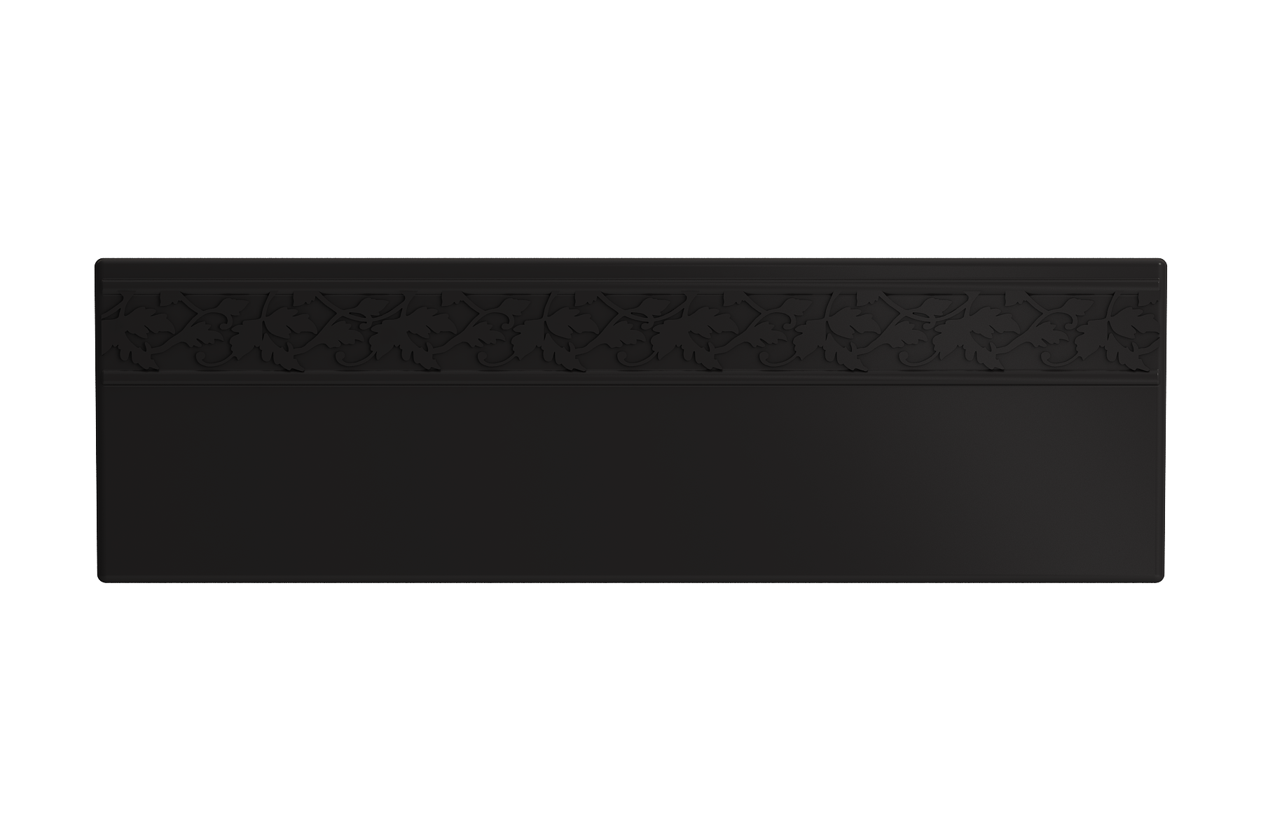 BOCCHI Vigneto 33" Fireclay Farmhouse Apron Single Bowl Kitchen Sink, Matte Black, 1353-004-0120