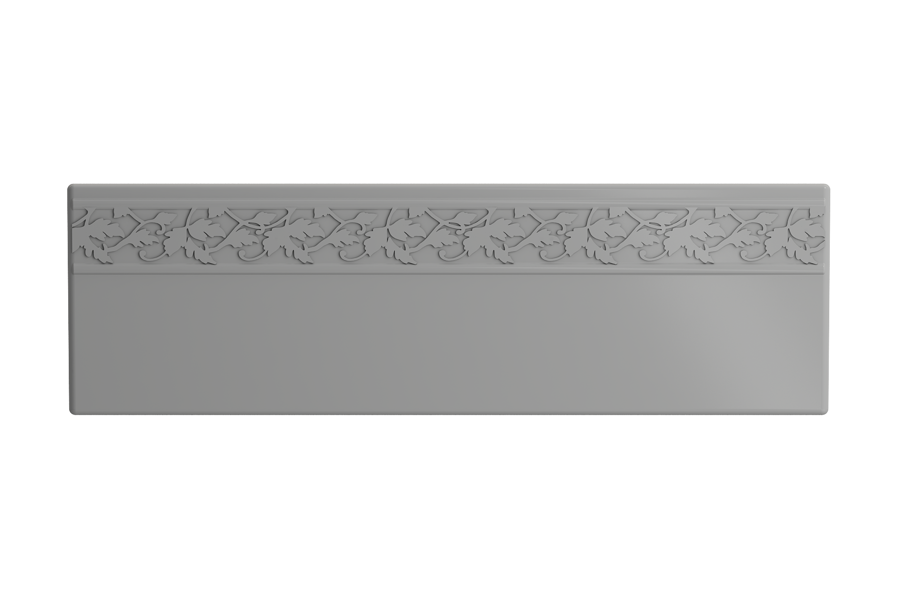 BOCCHI Vigneto 33" Fireclay Farmhouse Apron Single Bowl Kitchen Sink, Matte Gray, 1353-006-0120