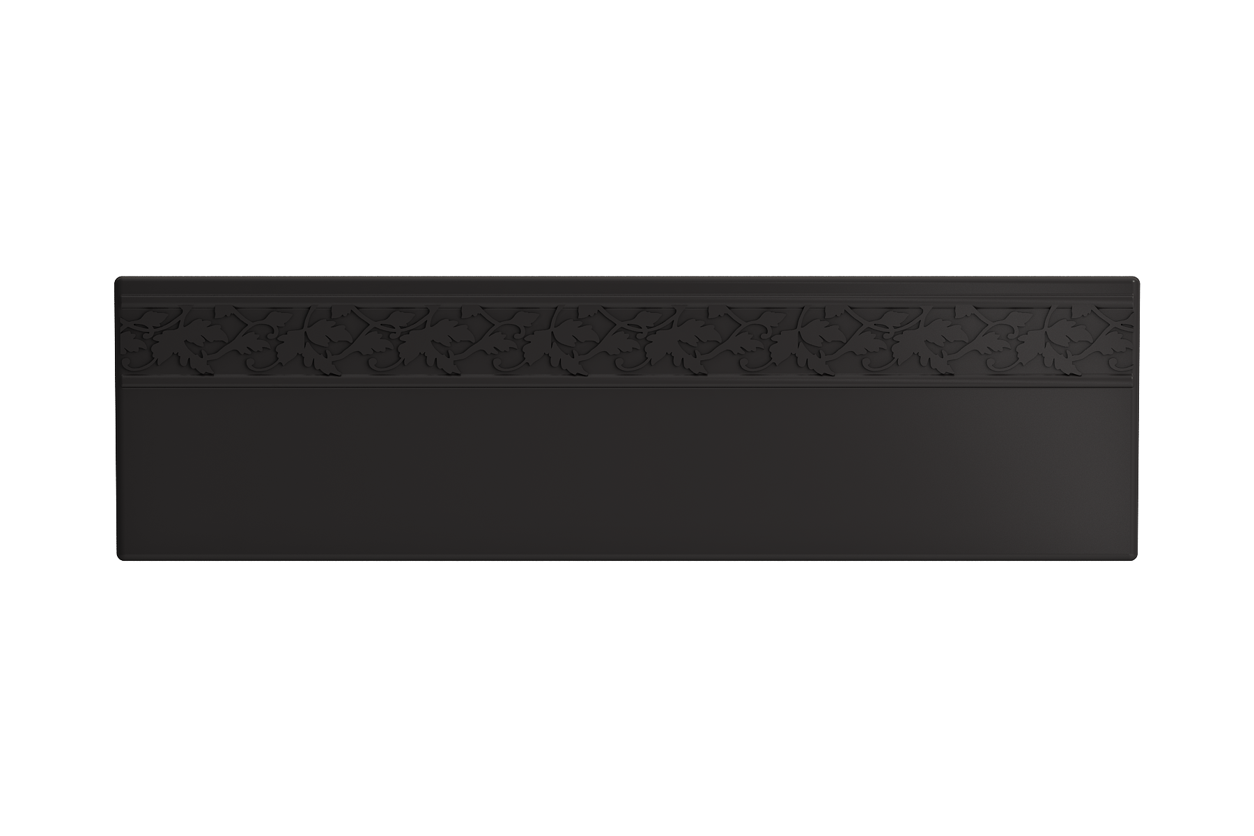 BOCCHI Vigneto 36" Fireclay Farmhouse Apron Single Bowl Kitchen Sink, Matte Black, 1355-004-0120