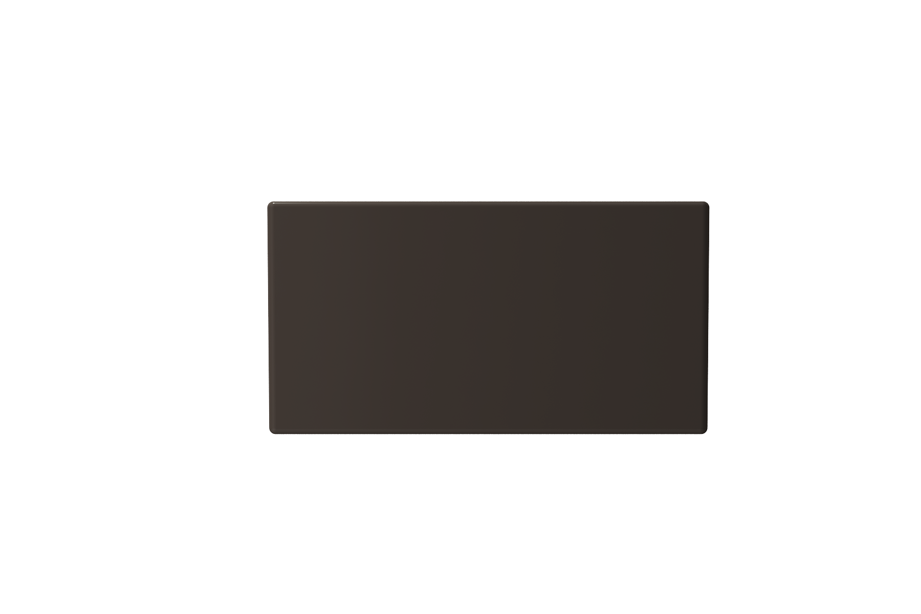 BOCCHI Contempo 27" Fireclay Farmhouse Apron Single Bowl Kitchen Sink, Matte Brown, 1356-025-0120