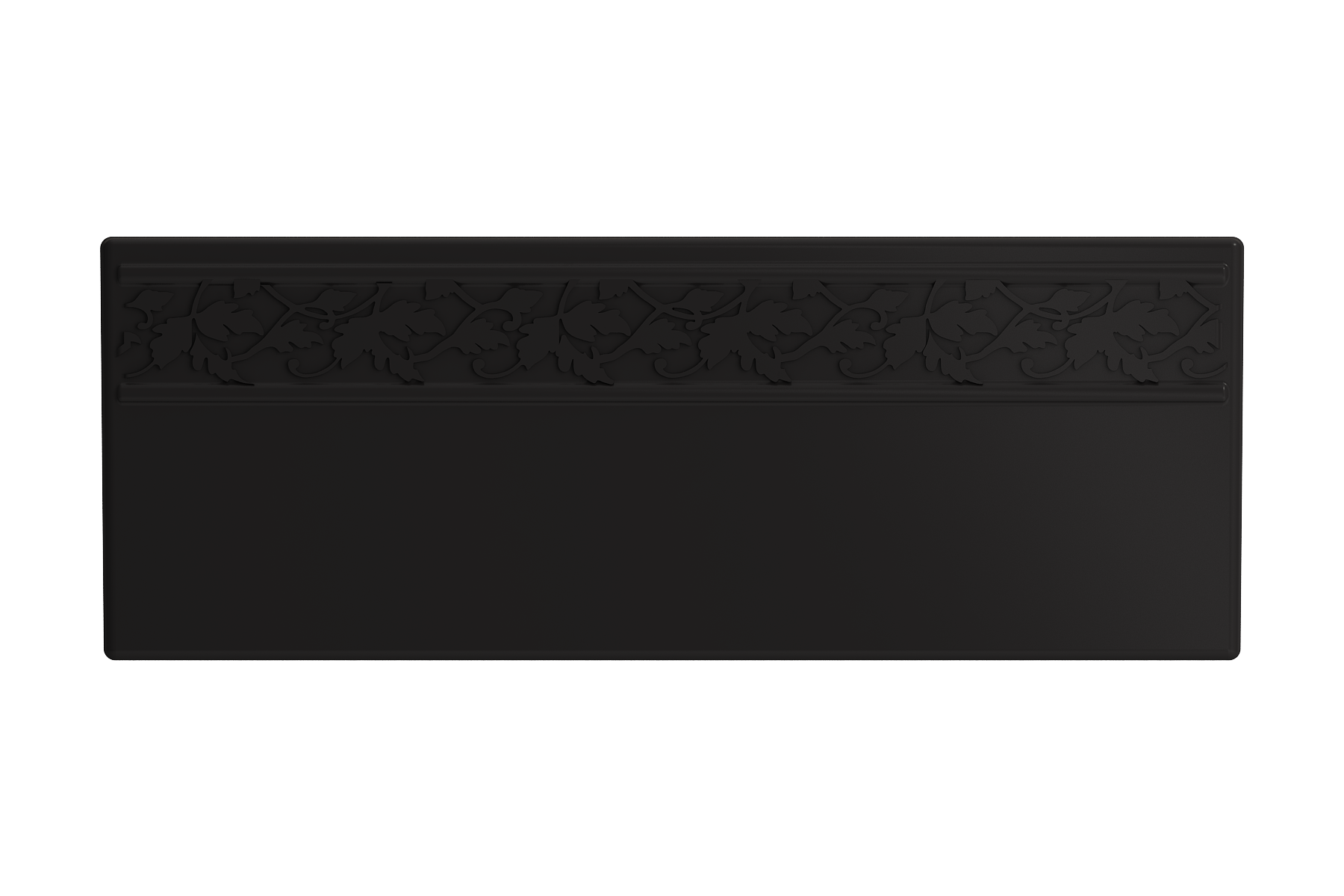 BOCCHI Vigneto 27" Fireclay Farmhouse Apron Single Bowl Kitchen Sink, Matte Black, 1357-004-0120