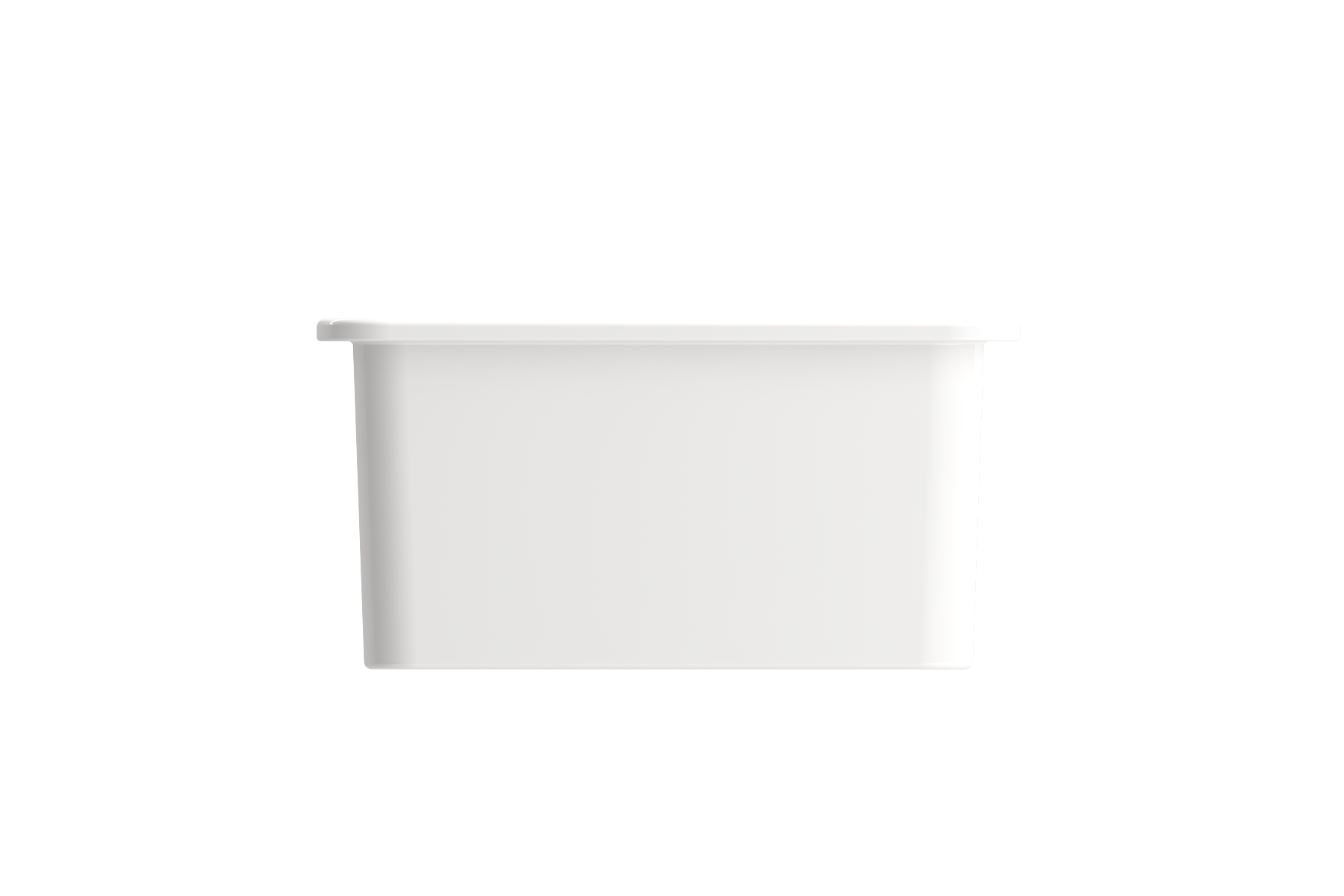 BOCCHI Sotto 18" Fireclay Undermount Single Bowl Bar Sink with Protective Bottom Grid and Strainer, White, 1359-001-0120