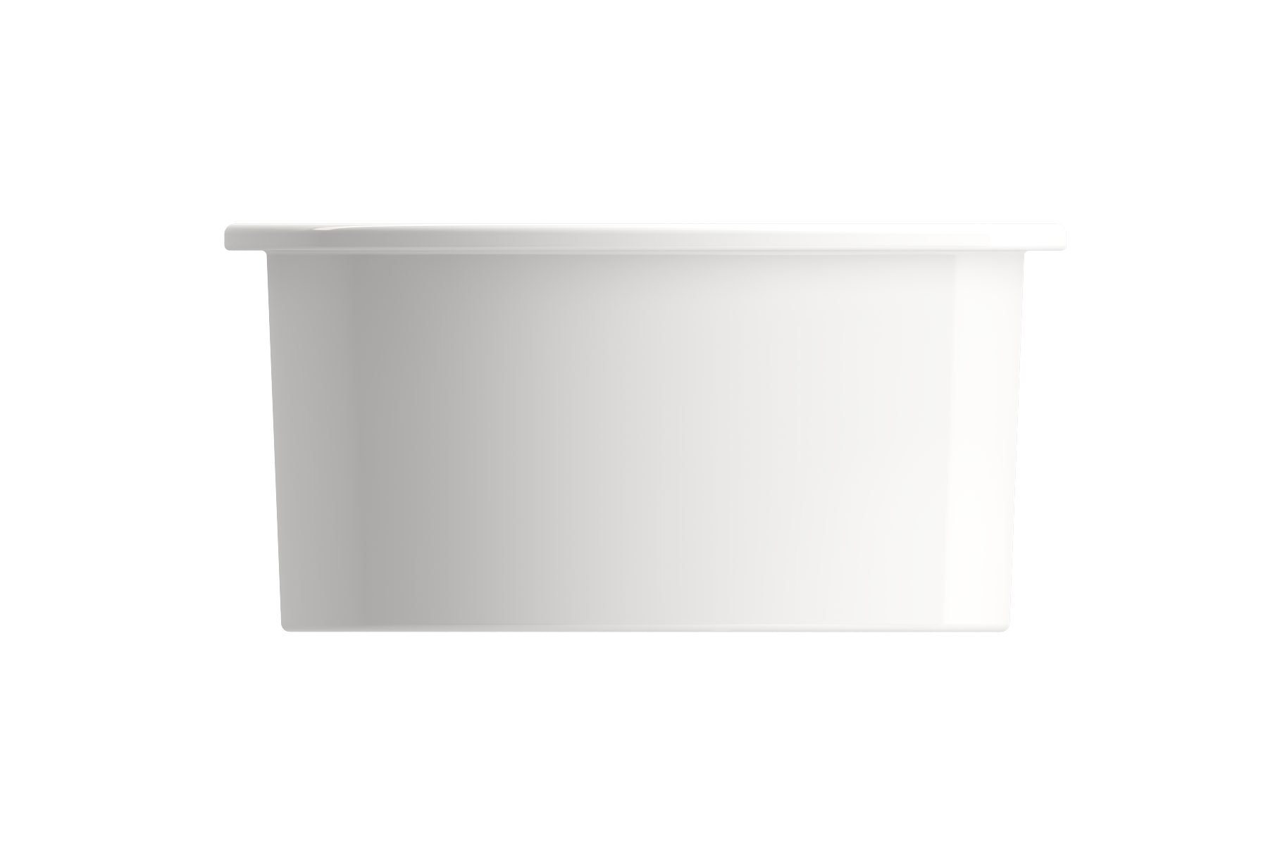BOCCHI Sotto 18.5" Round Fireclay Undermount Single Bowl Bar Sink with Protective Bottom Grid and Strainer, White, 1361-001-0120