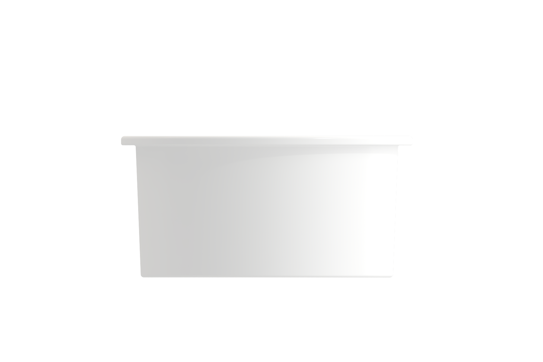 BOCCHI Sotto 18.5" Round Fireclay Undermount Single Bowl Bar Sink with Protective Bottom Grid and Strainer, Matte White, 1361-002-0120
