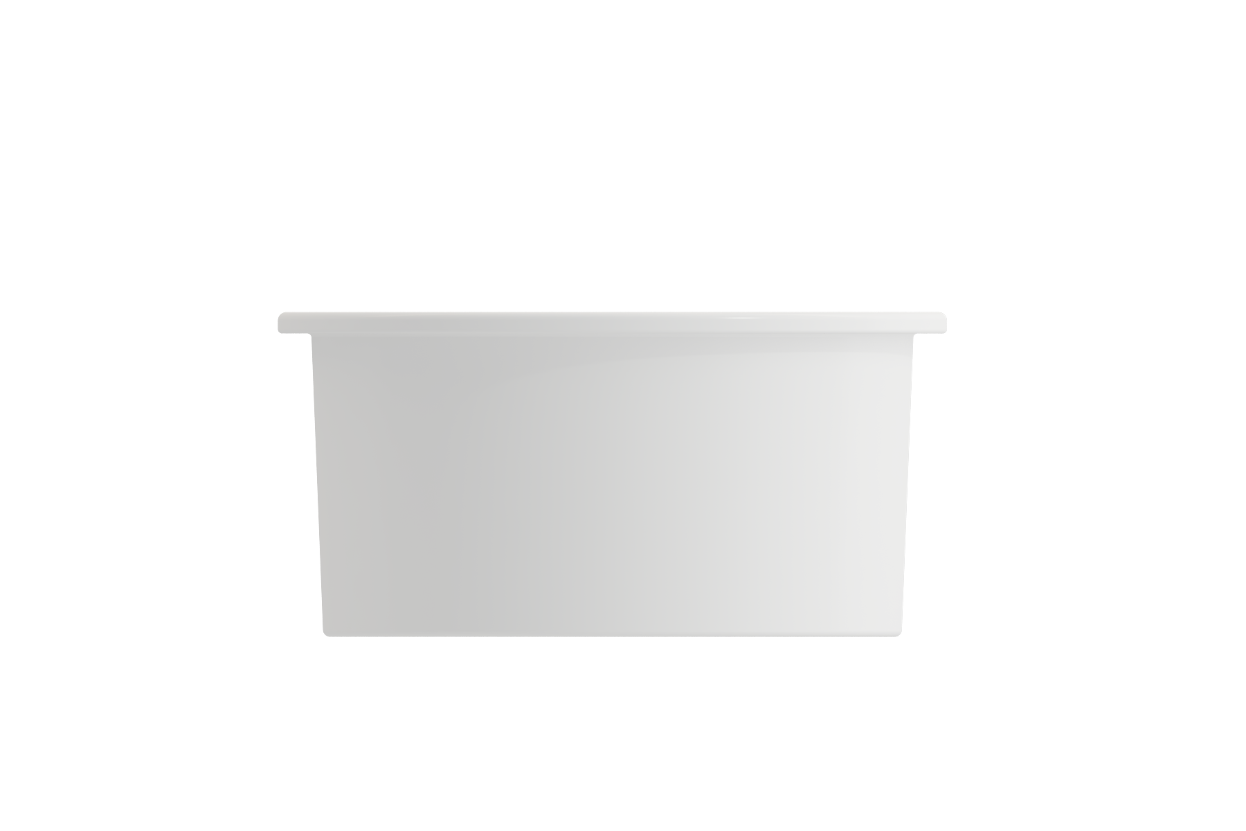 BOCCHI Sotto 18.5" Round Fireclay Undermount Single Bowl Bar Sink with Protective Bottom Grid and Strainer, Matte White, 1361-002-0120