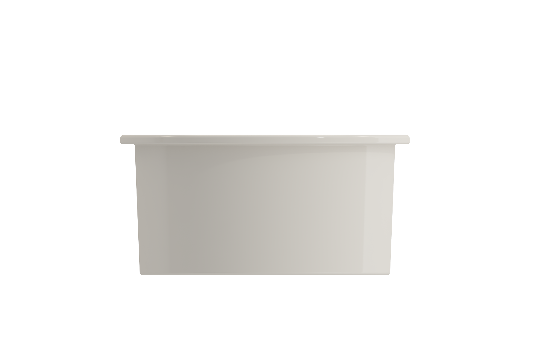 BOCCHI Sotto 18.5" Round Fireclay Undermount Single Bowl Bar Sink with Protective Bottom Grid and Strainer, Biscuit, 1361-014-0120