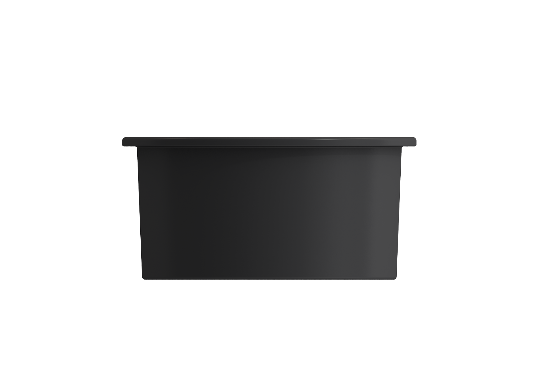 BOCCHI Sotto 18.5" Round Fireclay Undermount Single Bowl Bar Sink with Protective Bottom Grid and Strainer, Matte Dark Gray, 1361-020-0120