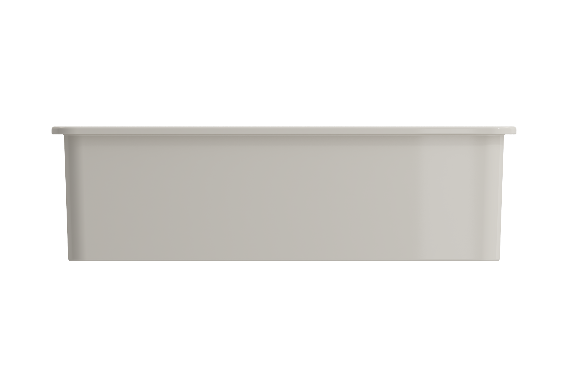 BOCCHI Sotto 32" Fireclay Undermount Single Bowl Kitchen Sink, Biscuit, 1362-014-0120