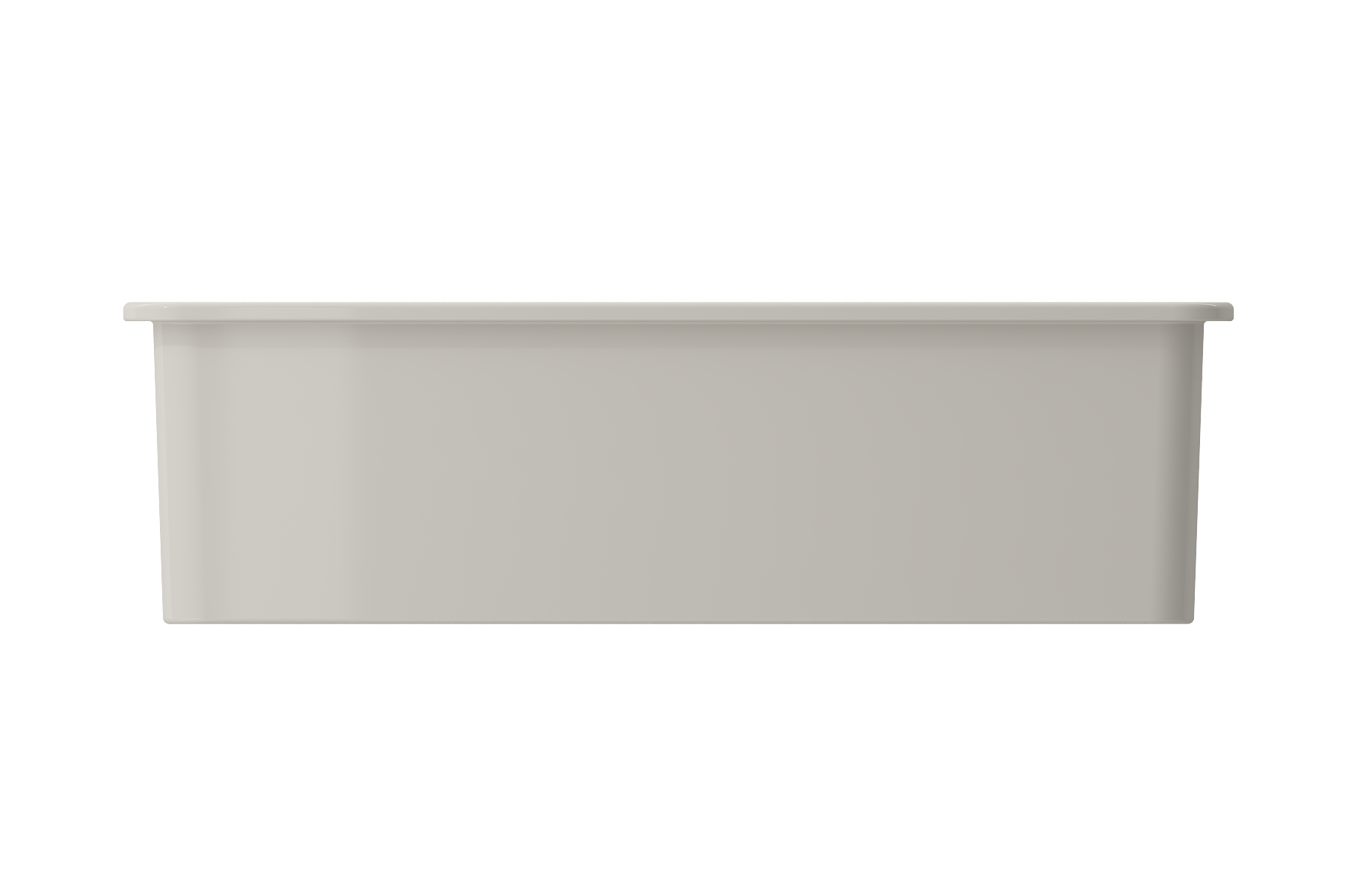 BOCCHI Sotto 32" Fireclay Undermount Single Bowl Kitchen Sink, Biscuit, 1362-014-0120