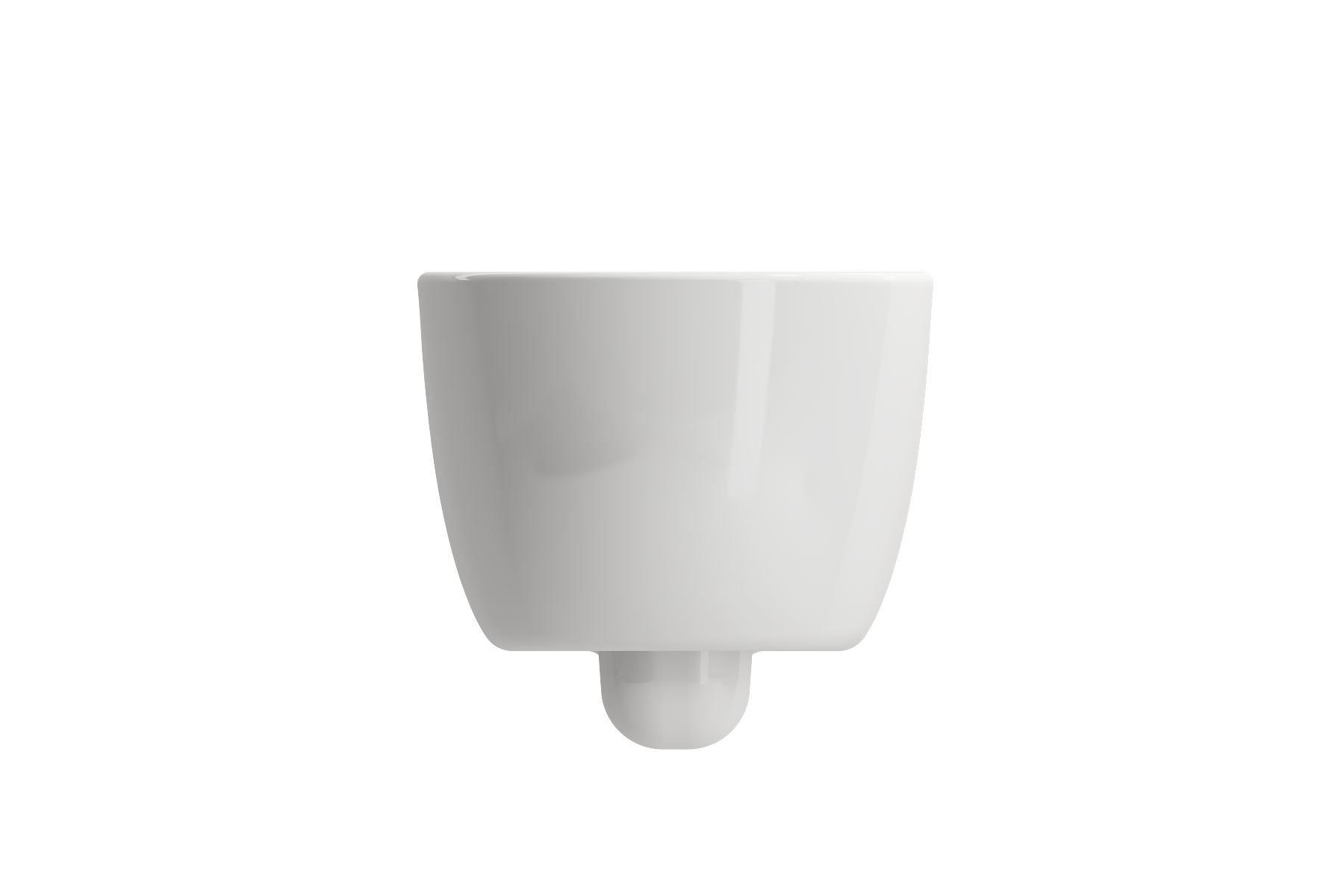 BOCCHI Vettore Wall-Hung Toilet Bowl in White, 1416-001-0129