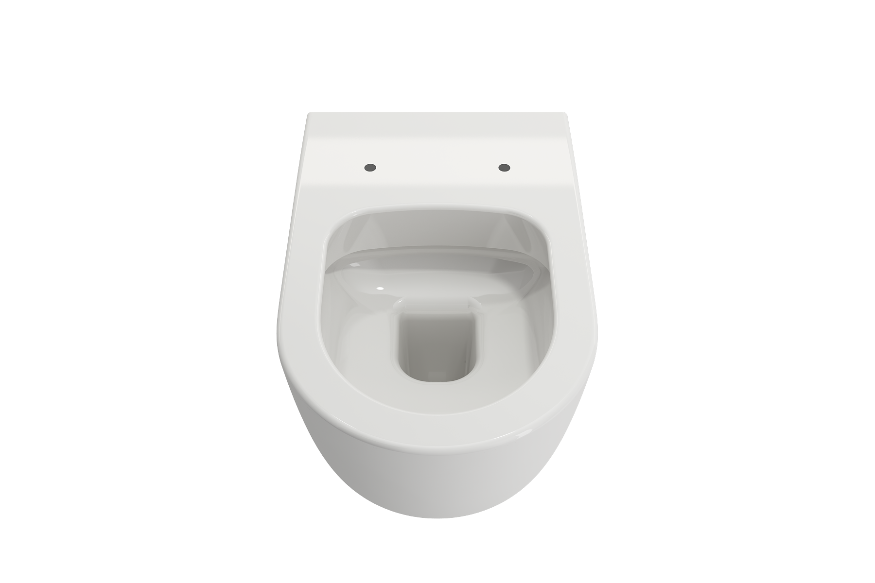 BOCCHI Vettore Wall-Hung Toilet Bowl in White, 1416-001-0129