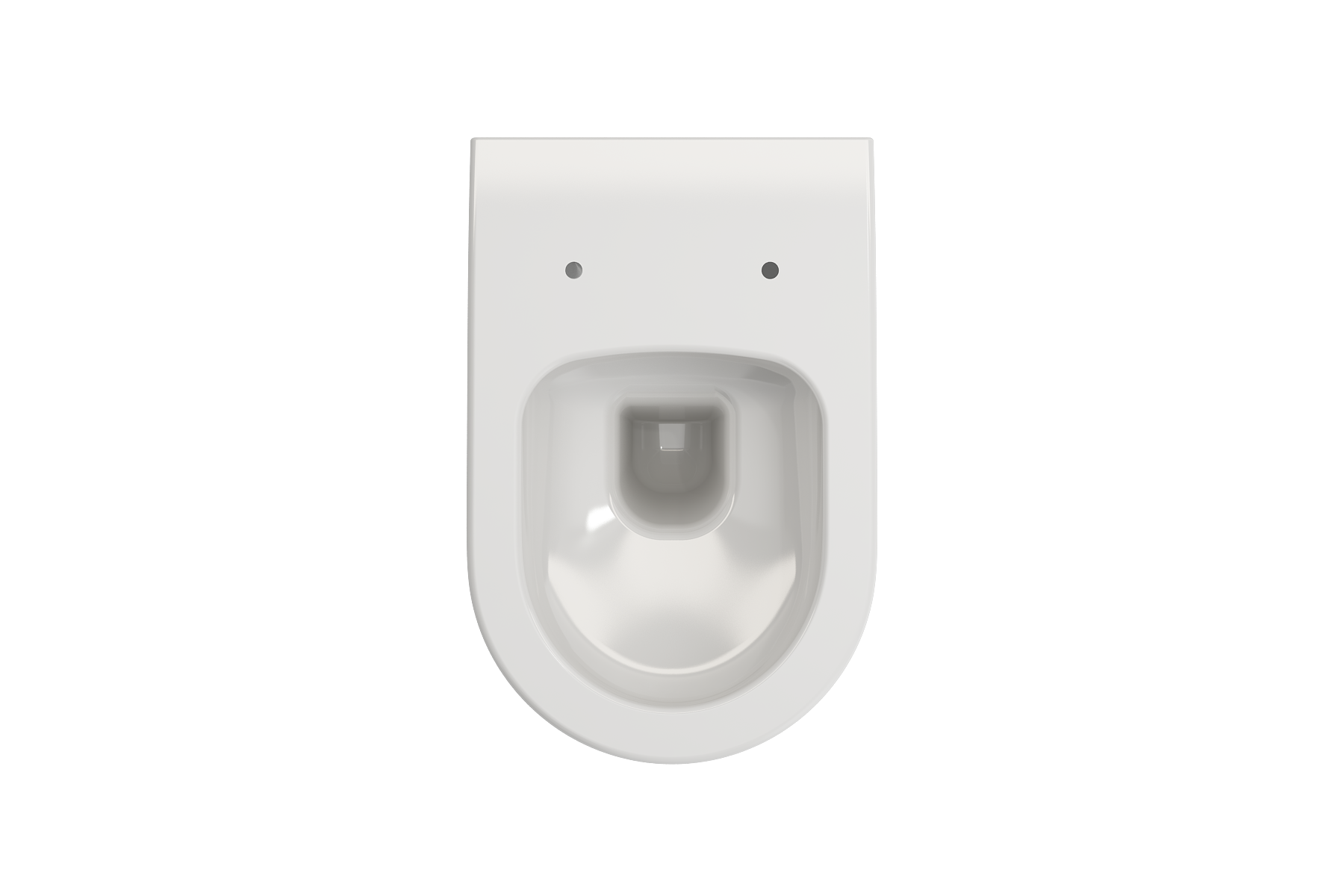 BOCCHI Vettore Wall-Hung Toilet Bowl in White, 1416-001-0129