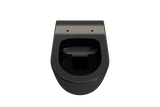 BOCCHI Vettore Wall-Hung Toilet Bowl in Black, 1416-005-0129