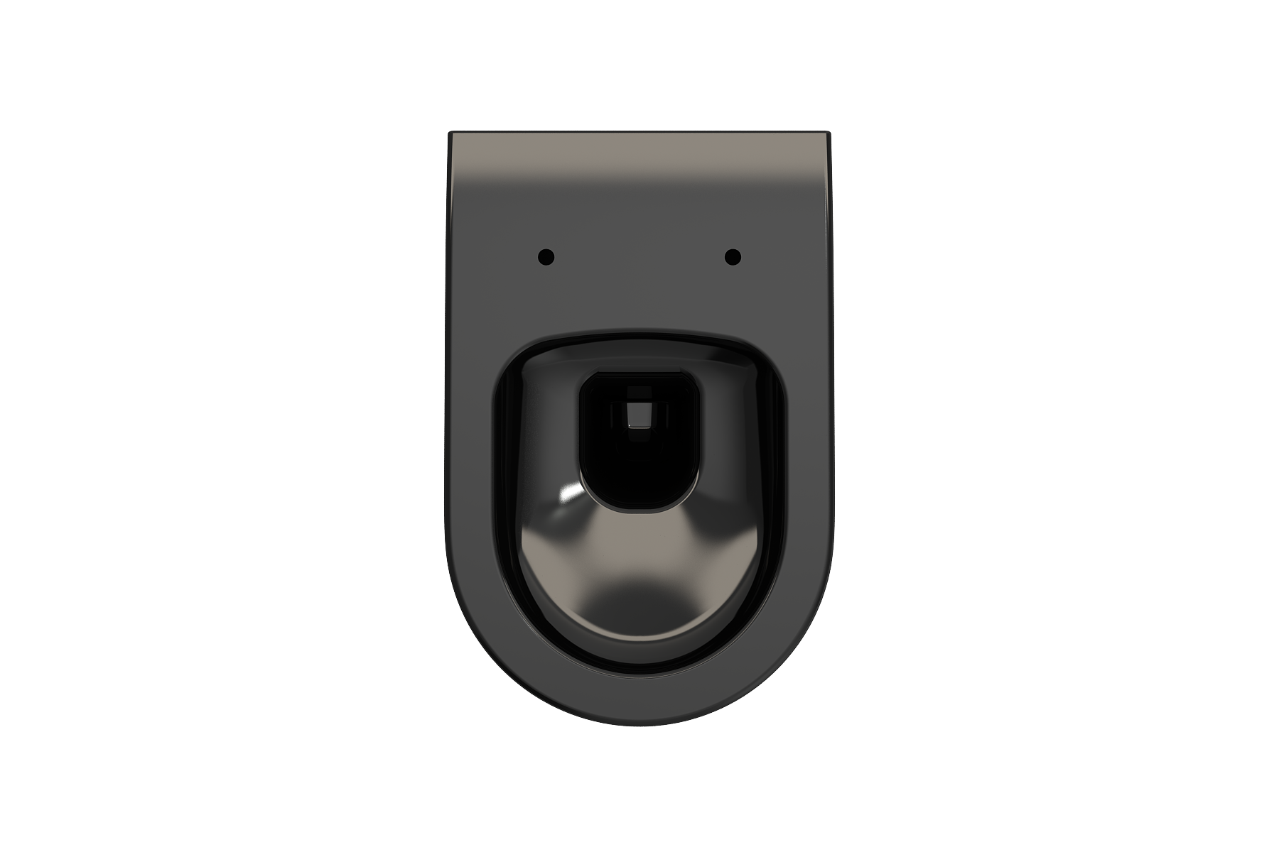 Alternate Image for BOCCHI Vettore Wall-Hung Toilet Bowl in Black, 1416-005-0129
