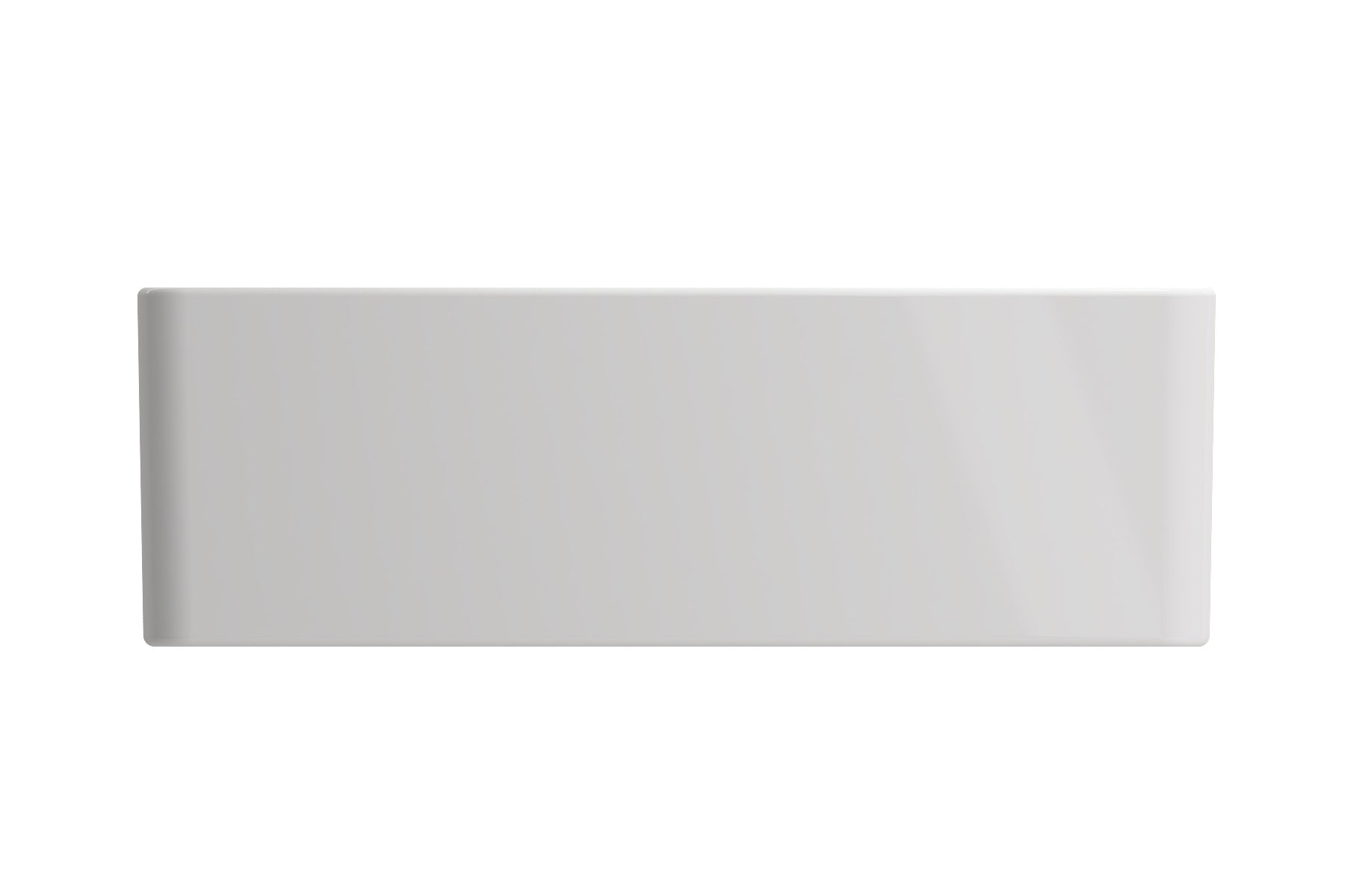 BOCCHI Aderci Ultra-Slim 30" Fireclay Farmhouse Sink, White, 1481-001-0120