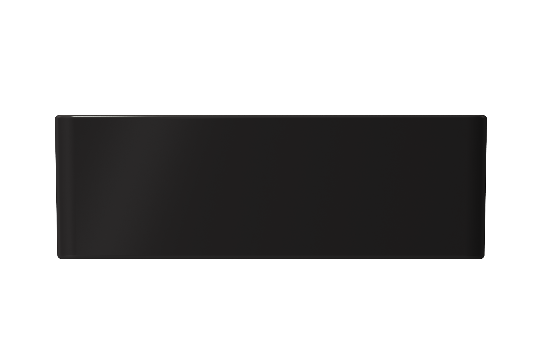 BOCCHI Aderci Ultra-Slim 30" Fireclay Farmhouse Sink, Matte Black, 1481-004-0120