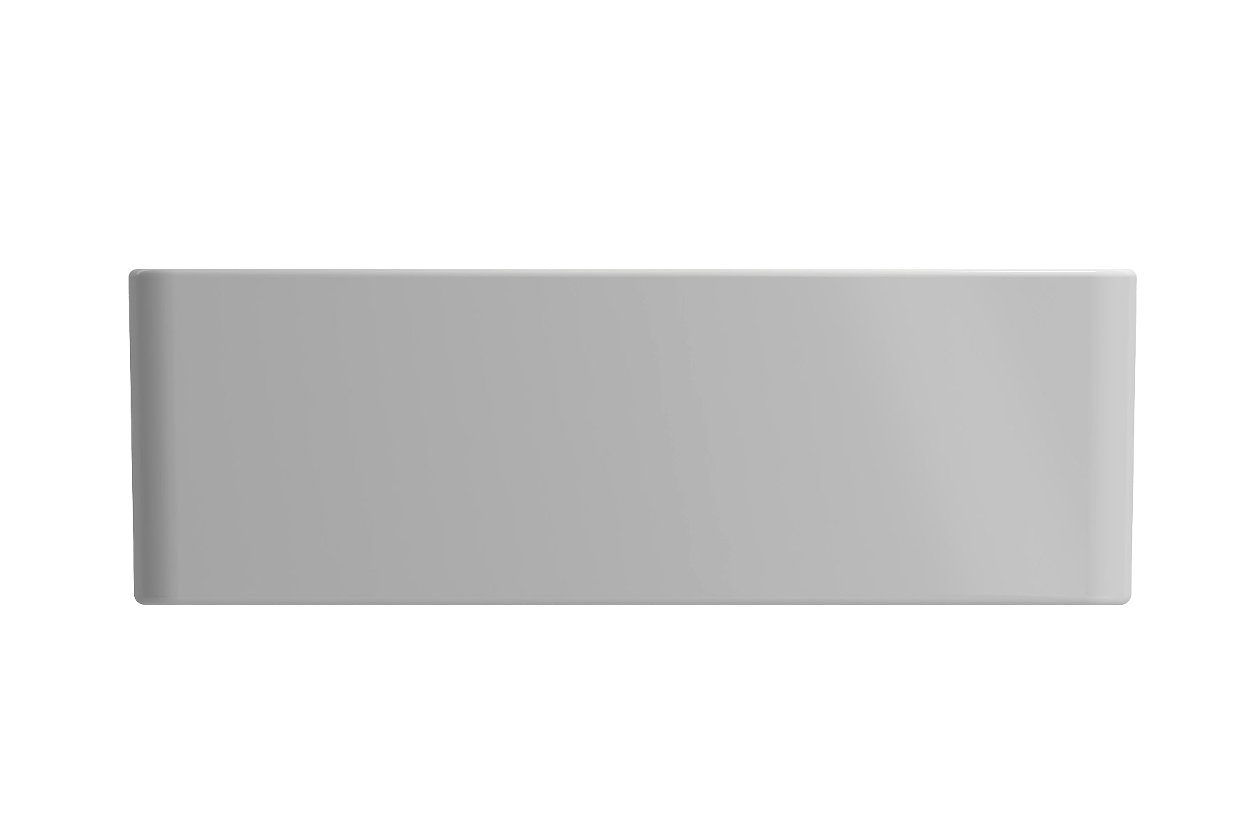 BOCCHI Aderci Ultra-Slim 30" Fireclay Farmhouse Sink, Matte Gray, 1481-006-0120
