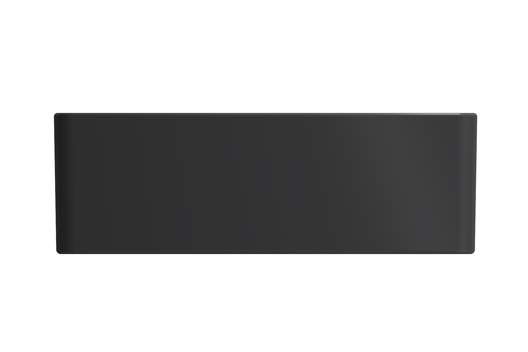BOCCHI Aderci Ultra-Slim 30" Fireclay Farmhouse Sink, Matte Dark Gray, 1481-020-0120