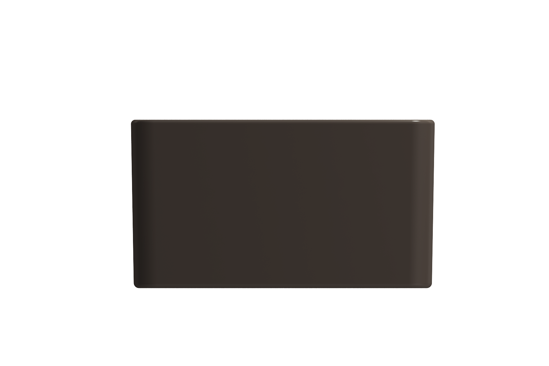 BOCCHI Aderci Ultra-Slim 30" Fireclay Farmhouse Sink, Matte Brown, 1481-025-0120