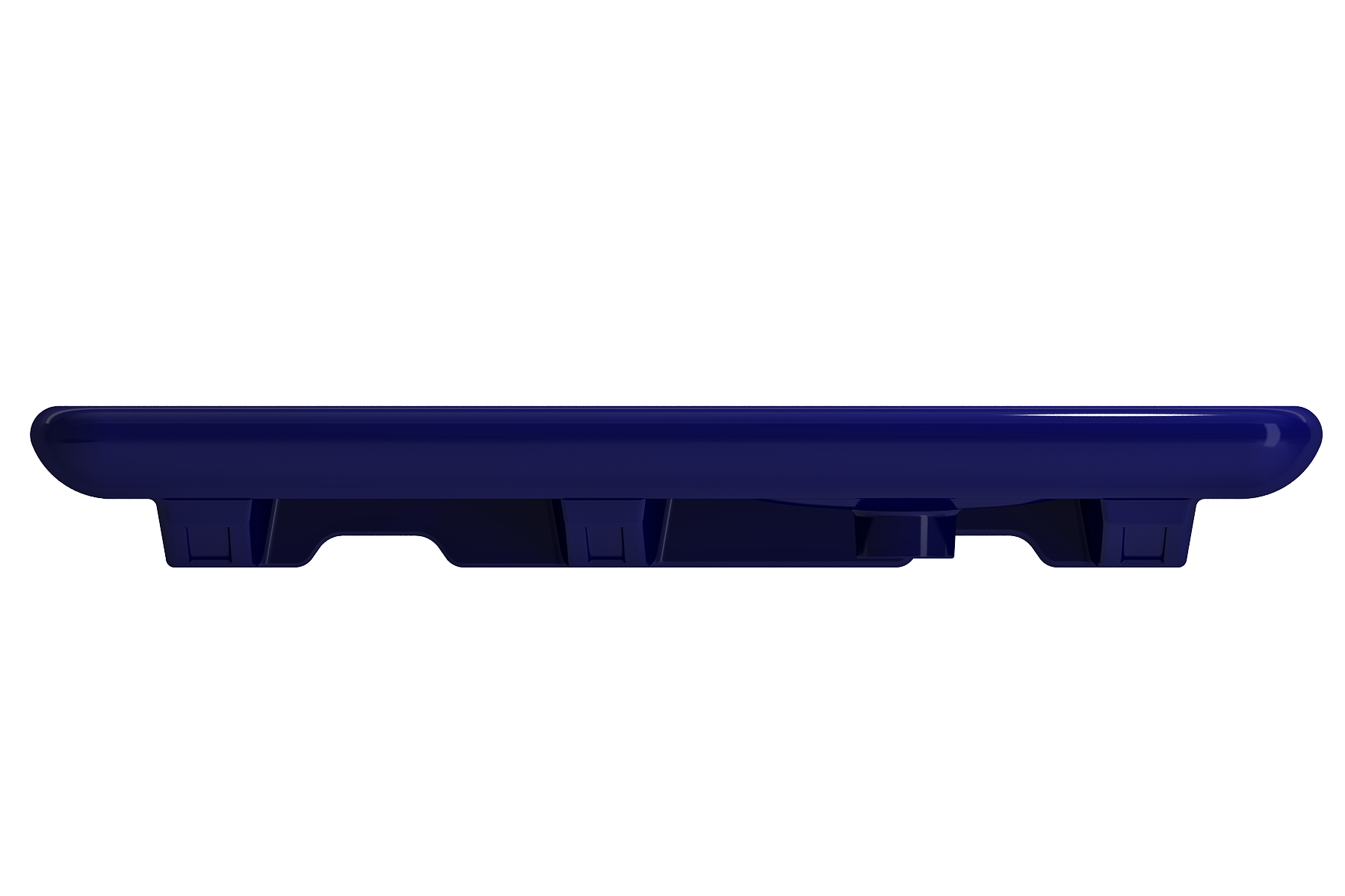 Alternate Image for BOCCHI Fenice 36" Rectangle Wallmount Fireclay Bathroom Sink, Sapphire Blue, Single Faucet Hole, 1490-010-0126