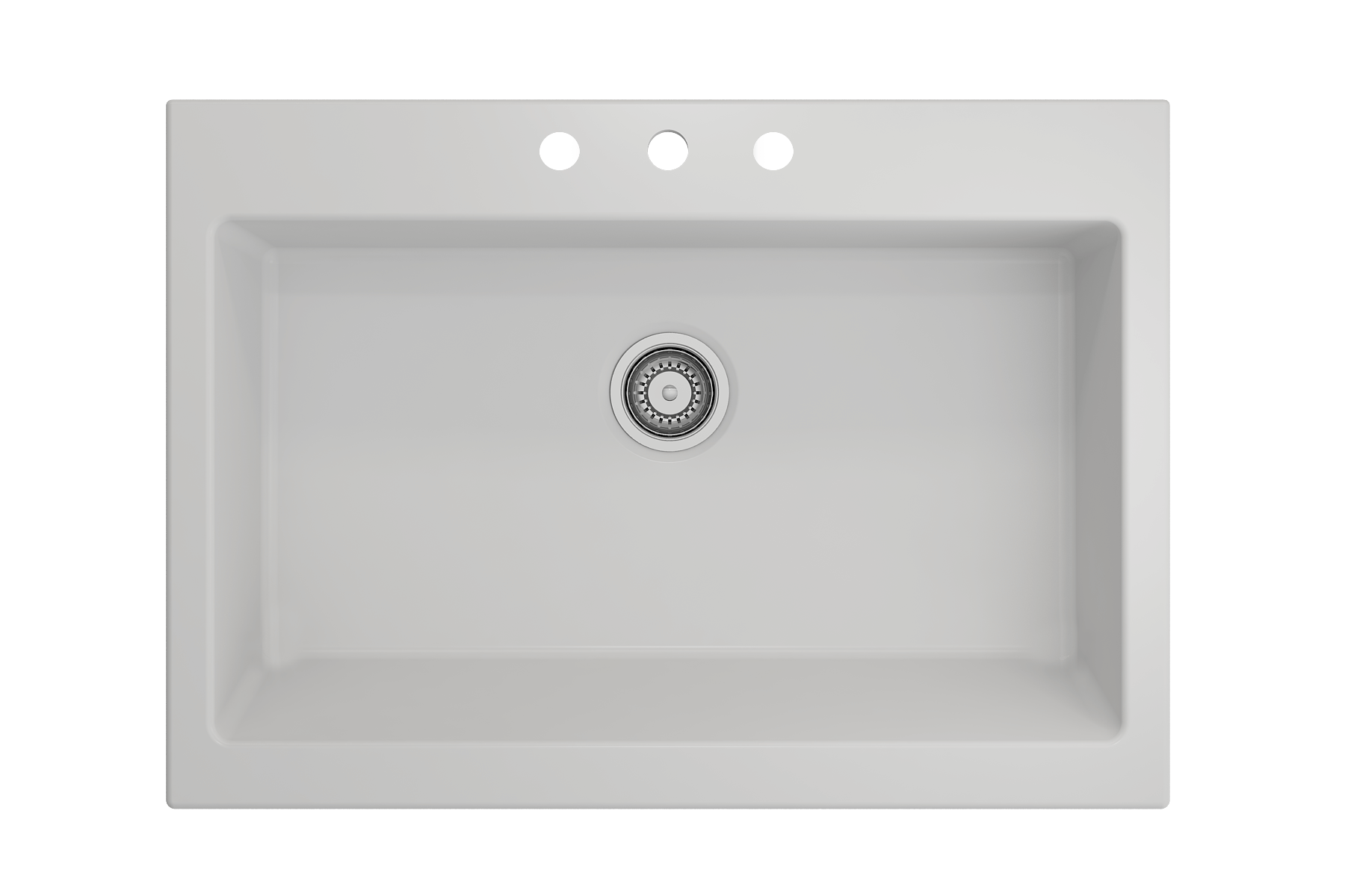 BOCCHI Nuova 34" Fireclay Retrofit Drop-In Farmhouse Sink with Accessories, Matte White, 1500-002-0127