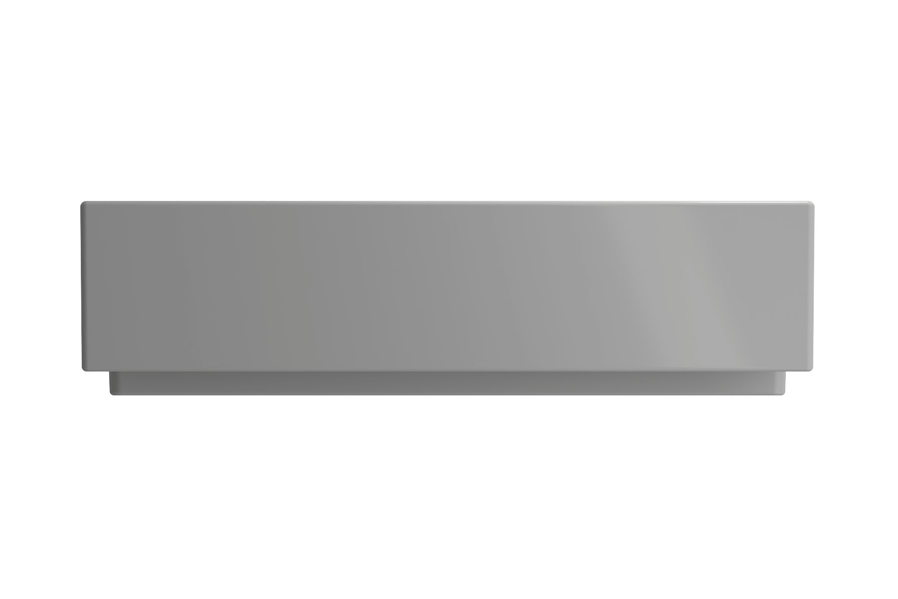 BOCCHI Nuova 34" Fireclay Retrofit Drop-In Farmhouse Sink with Accessories, Matte Gray, 1500-006-0127