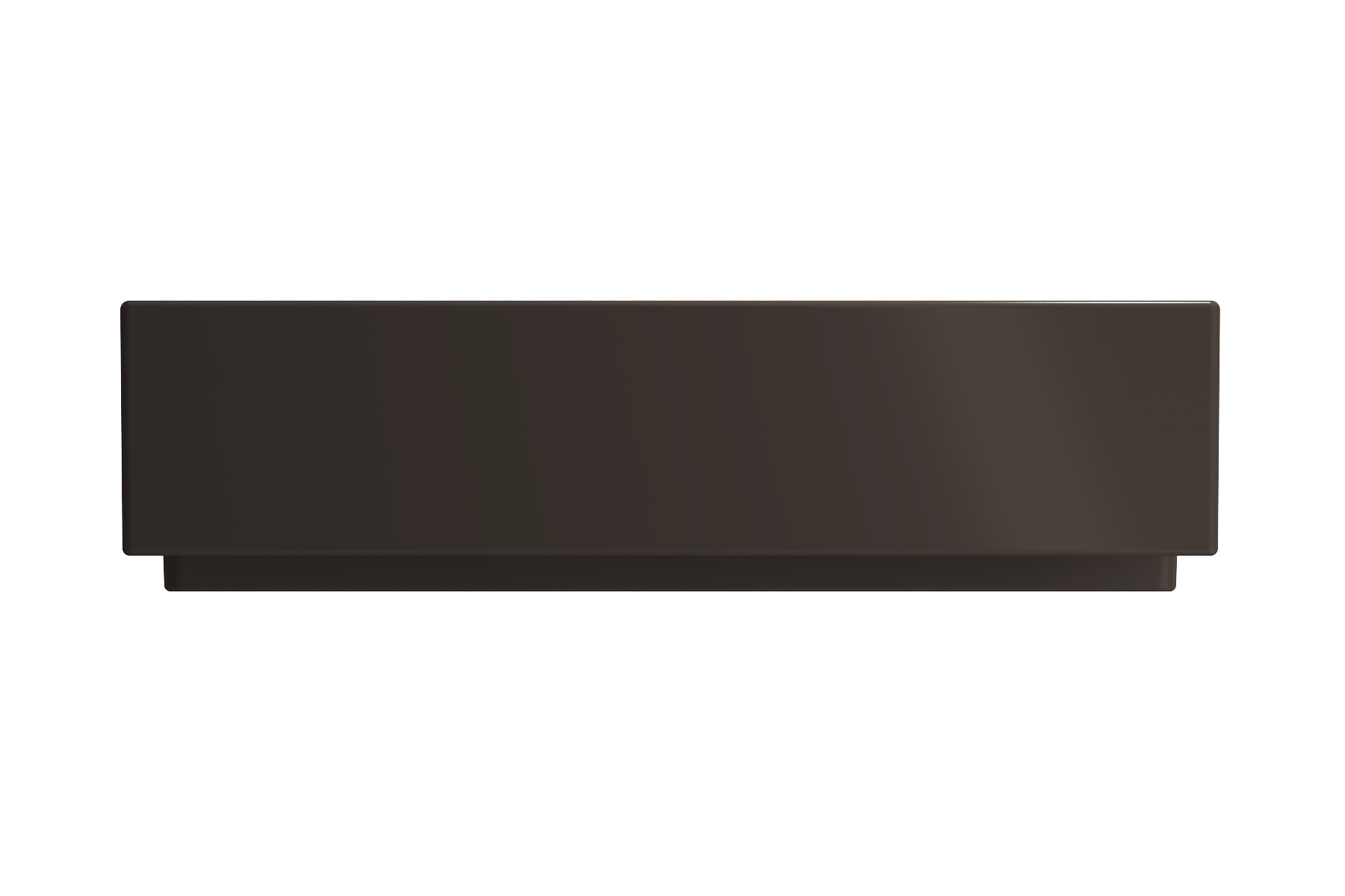 BOCCHI Nuova 34" Fireclay Retrofit Drop-In Farmhouse Sink with Accessories, Matte Brown, 1500-025-0127