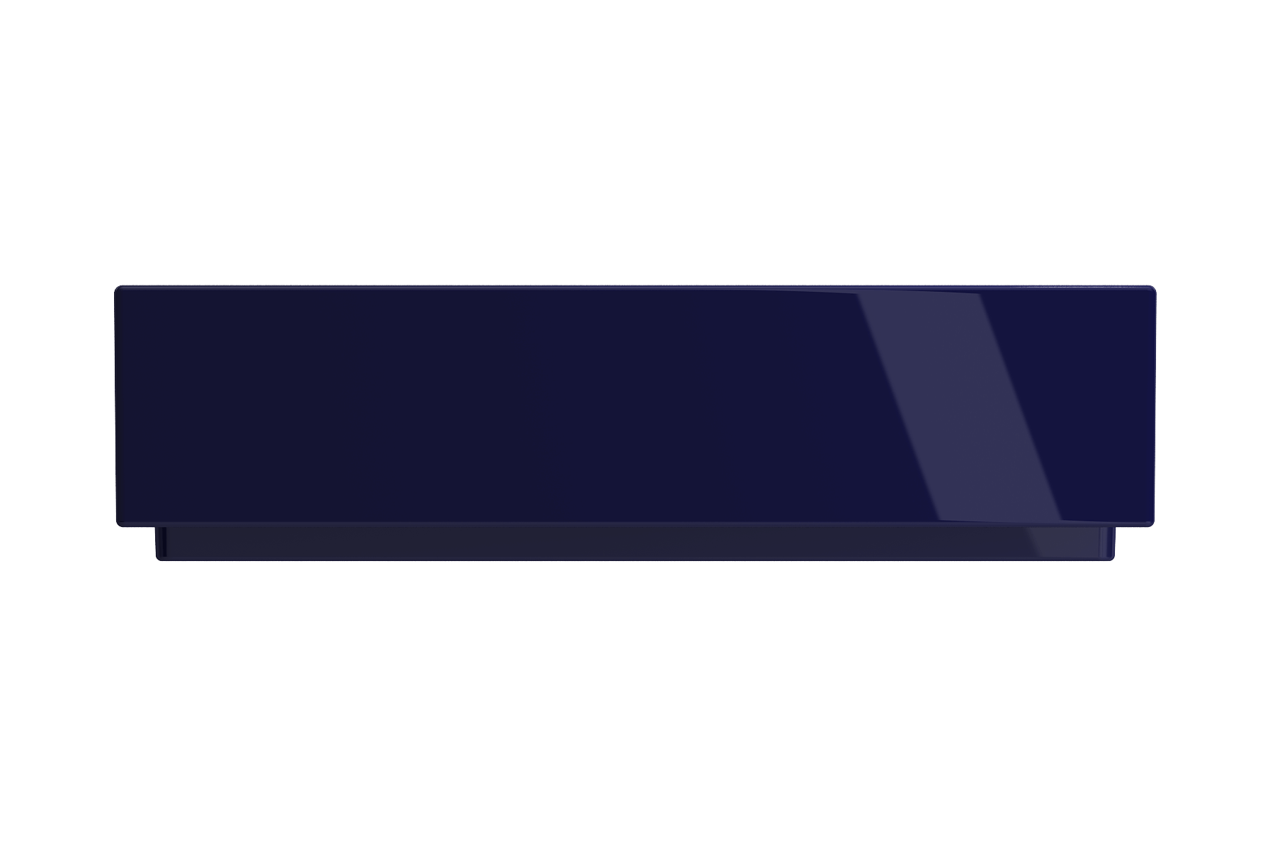BOCCHI Nuova 34" Fireclay Retrofit Drop-In Farmhouse Sink with Accessories, 50/50 Double Bowl, Sapphire Blue, 1501-010-0127