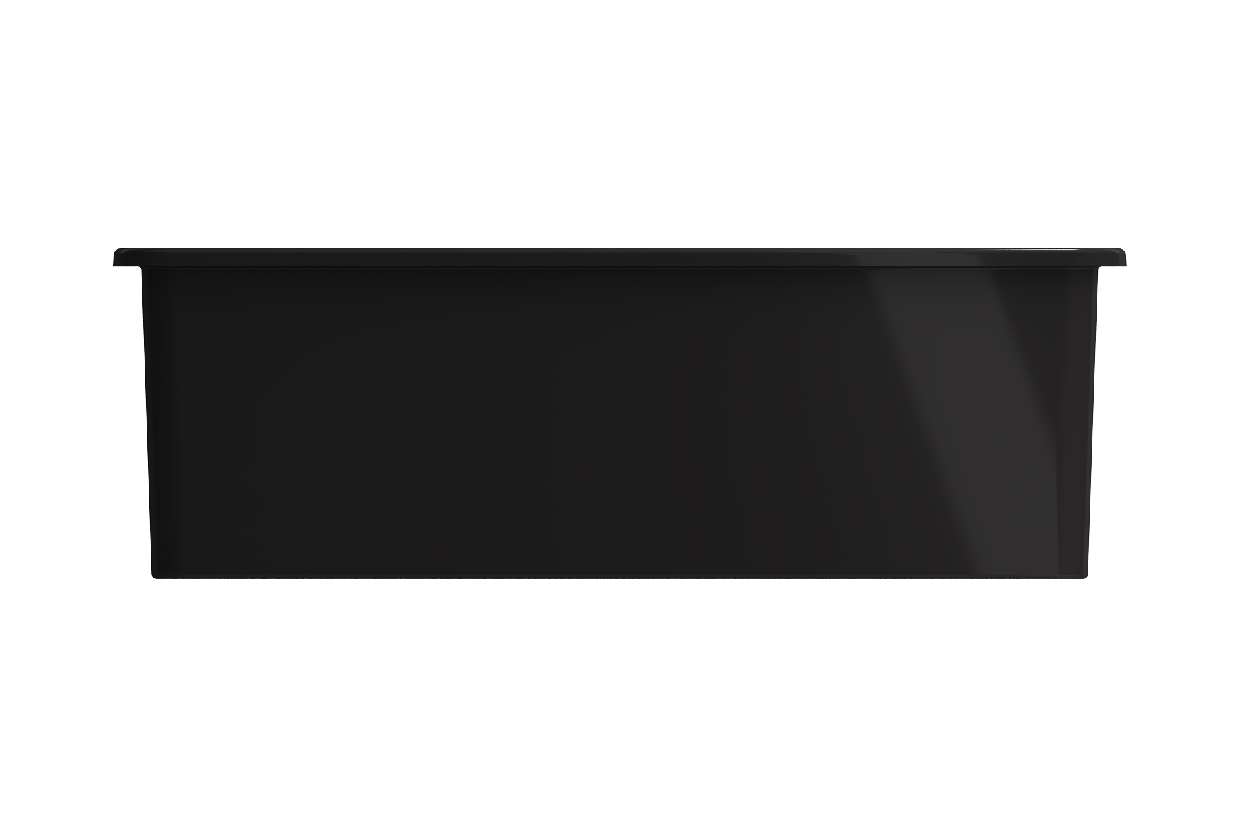 BOCCHI Sotto 33" Dual Mount Fireclay Kitchen Sink with Accessories, 60/40 Double Bowl, Matte Black, 1506-004-0120