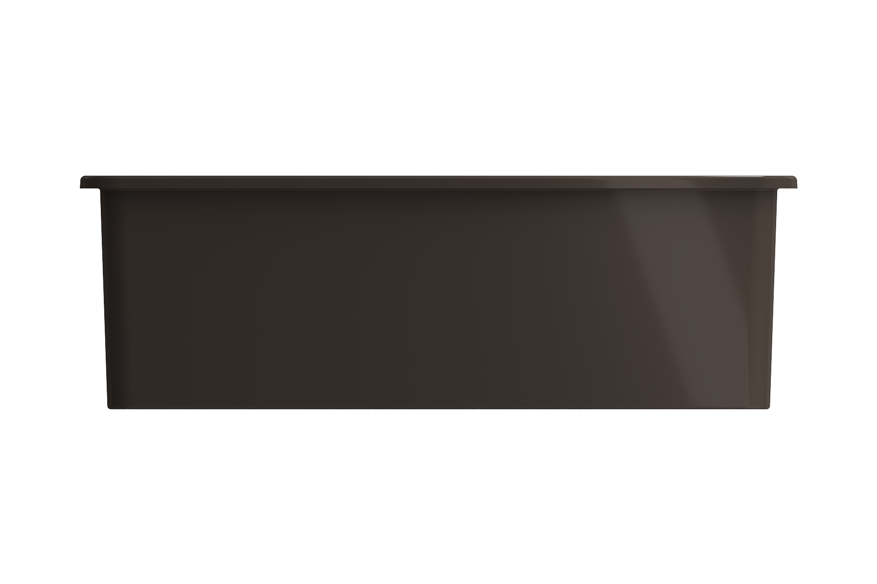 BOCCHI Sotto 33" Dual Mount Fireclay Kitchen Sink with Accessories, 60/40 Double Bowl, Matte Brown, 1506-025-0120
