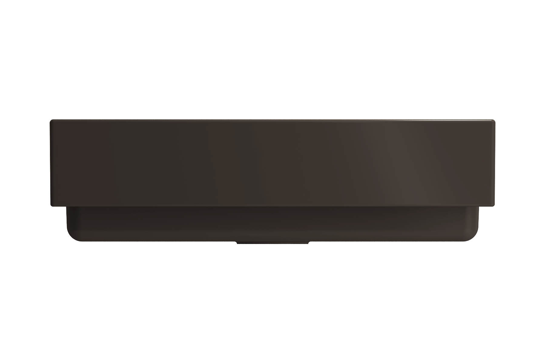 BOCCHI Nuova 34" Fireclay Retrofit Farmhouse Sink with Accessories, Matte Brown, 1551-025-0120