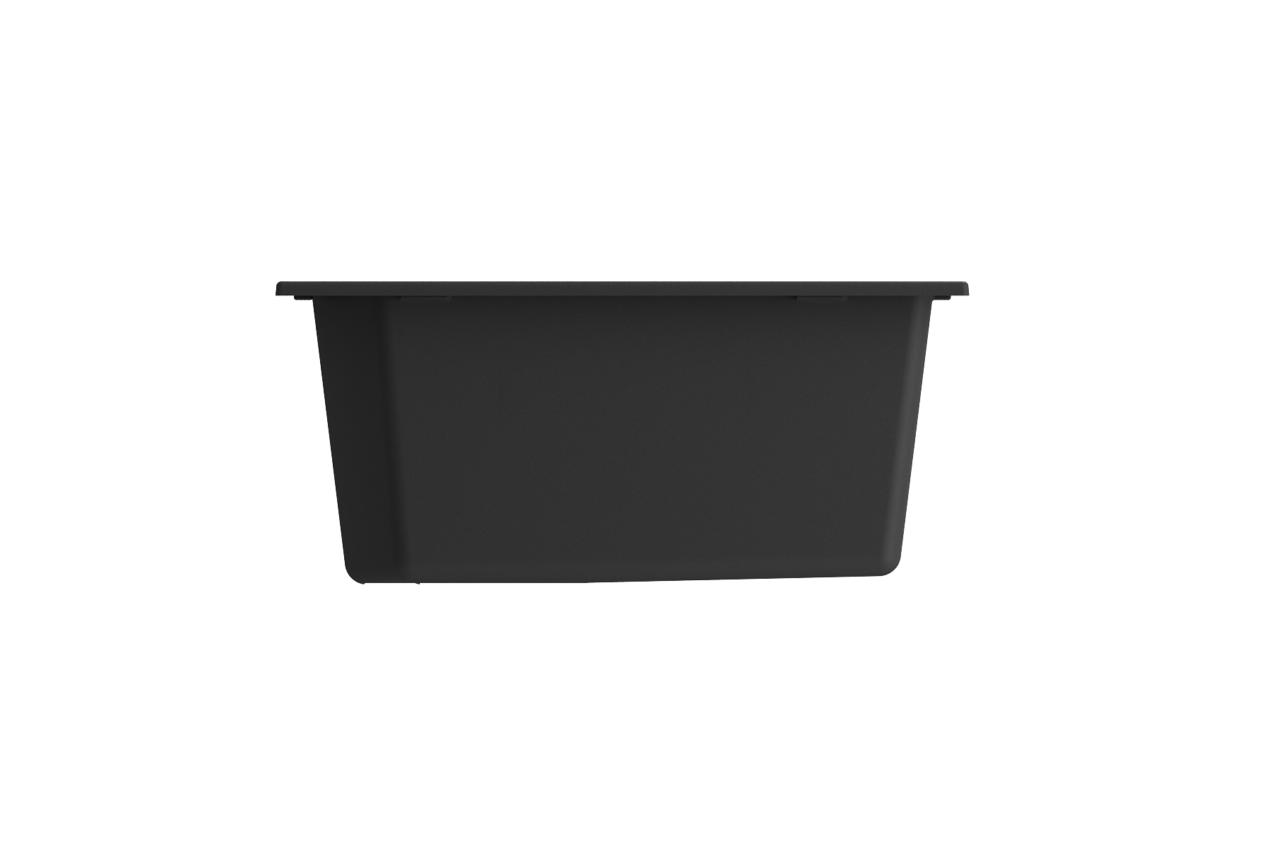 BOCCHI Campino Duo 33" Dual Mount Composite Granite Kitchen Sink, 60/40 Double Bowl, Matte Black, 1602-504-0126