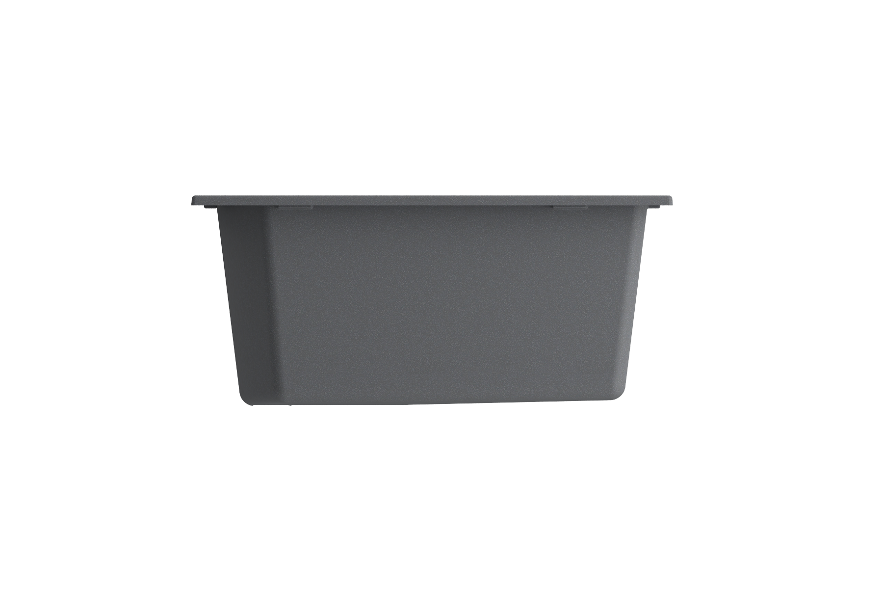 BOCCHI Campino Duo 33" Dual Mount Composite Granite Kitchen Sink, 60/40 Double Bowl, Concrete Gray, 1602-506-0126
