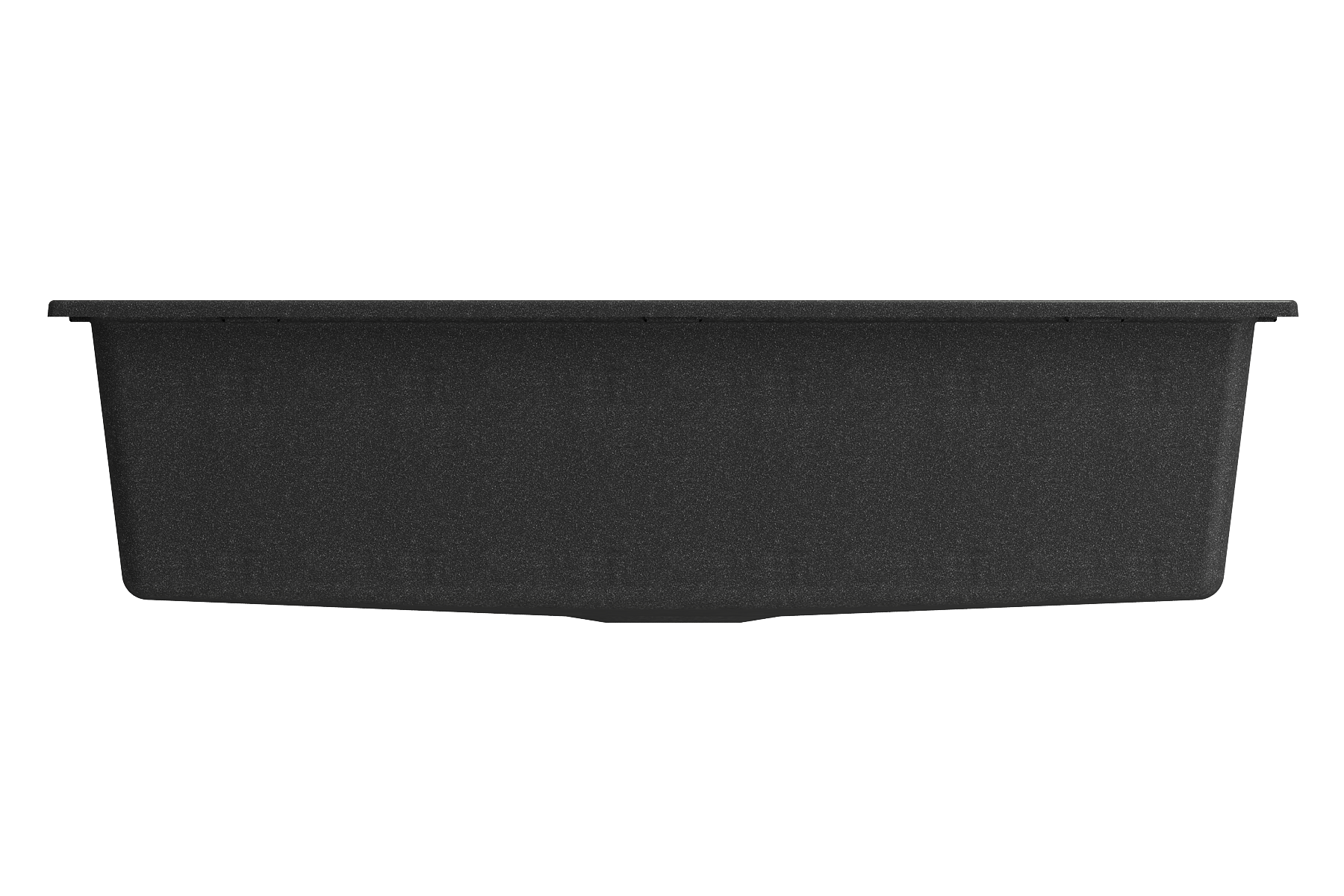 BOCCHI Baveno Lux 33" Dual Mount Granite Workstation Kitchen Sink Kit with Accessories, Metallic Black, 1616-505-0126