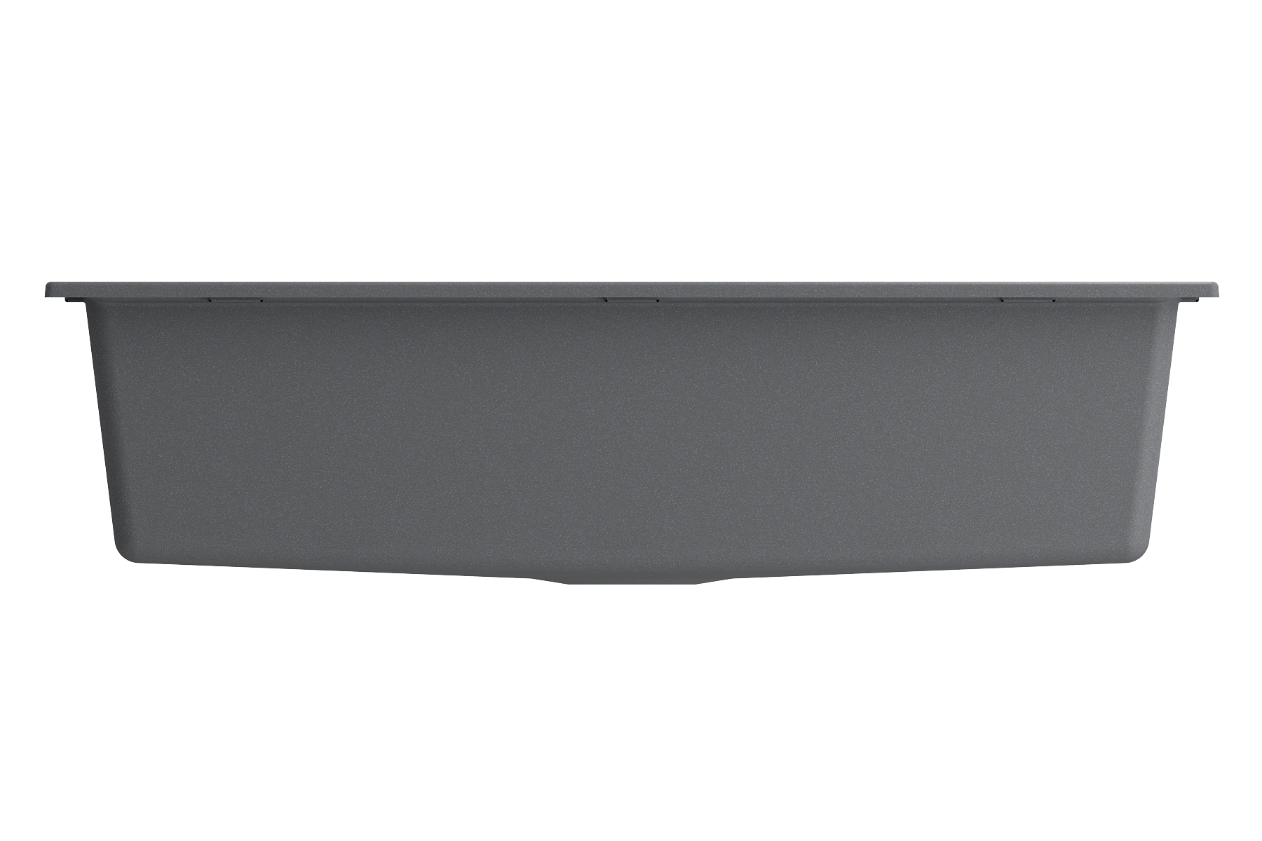 BOCCHI Baveno Lux 33" Dual Mount Granite Workstation Kitchen Sink Kit with Accessories, Concrete Gray, 1616-506-0126HP