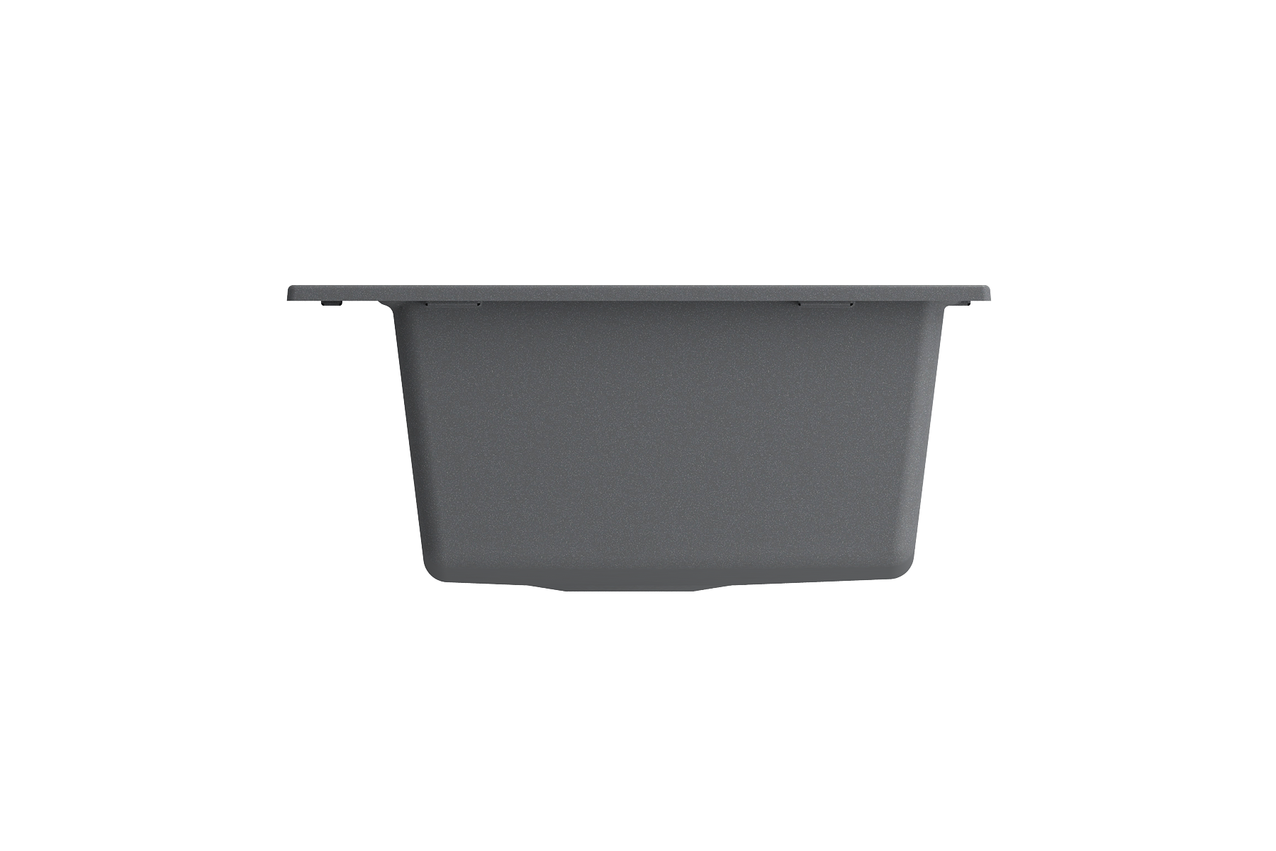 BOCCHI Baveno Lux 33" Dual Mount Granite Workstation Kitchen Sink Kit with Accessories, Concrete Gray, 1616-506-0126HP