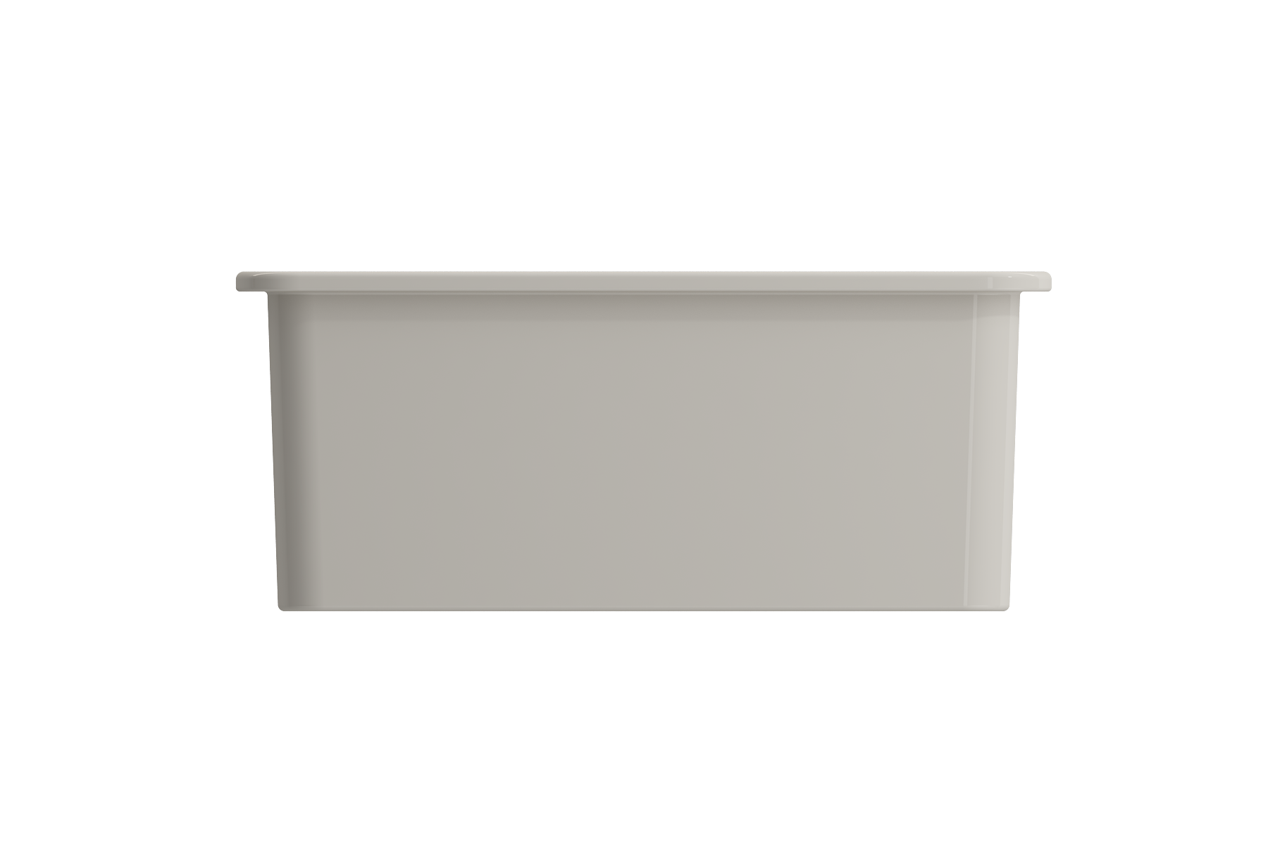 BOCCHI Sotto 24" Dual Mount Fireclay Kitchen Sink Kit with Accessories, Biscuit, 1627-014-0120