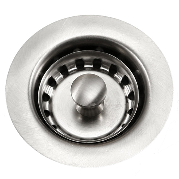 Houzer 2" Stainless Steel Junior Basket Strainer, 190-4200