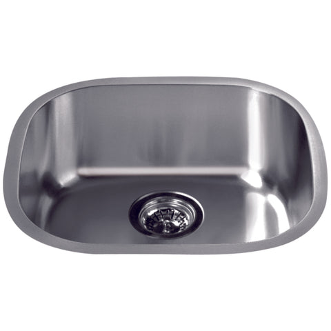 Dawn 18" Stainless Steel Undermount Kitchen Sink, 3238