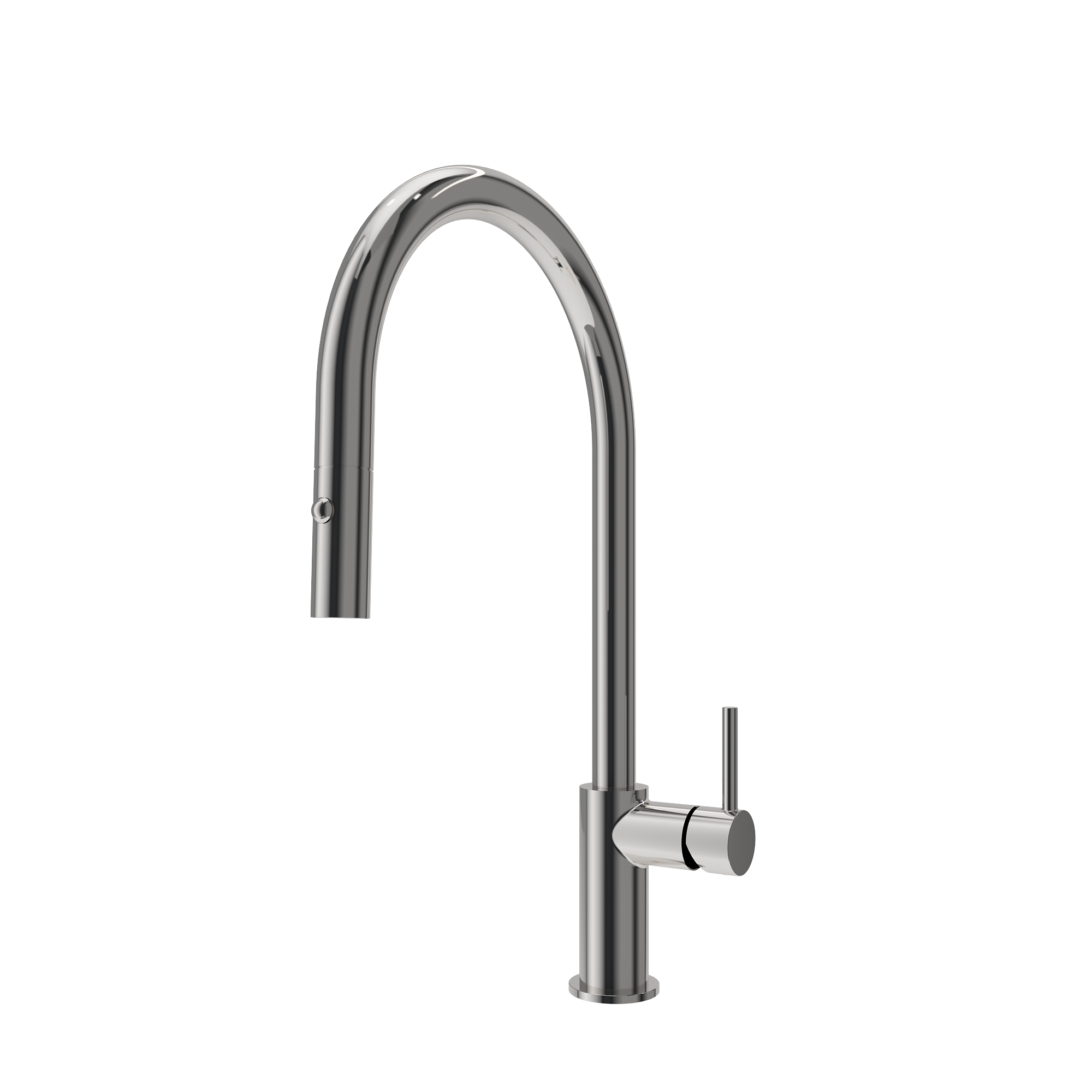 BOCCHI Baveno Duo 1.75 GPM 90 Degree Forward Brass Kitchen Faucet, Chrome, 2028 0001 CH