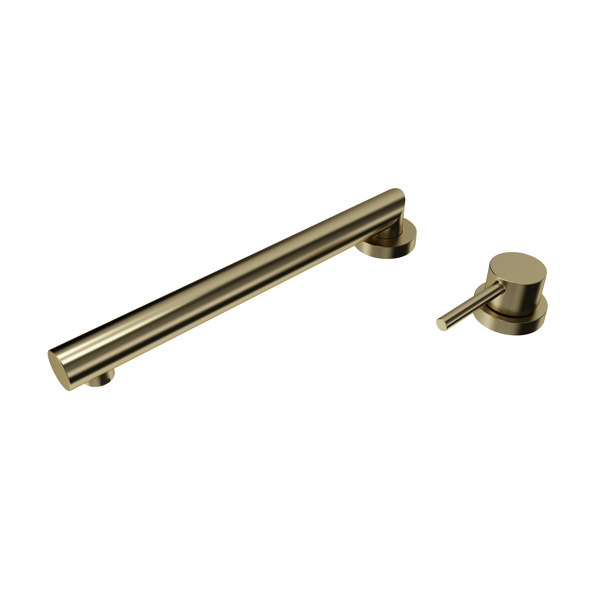 BOCCHI Baveno Move 1.75 GPM Lever Brass Kitchen Faucet, Brushed Gold, 2029 0001 BG