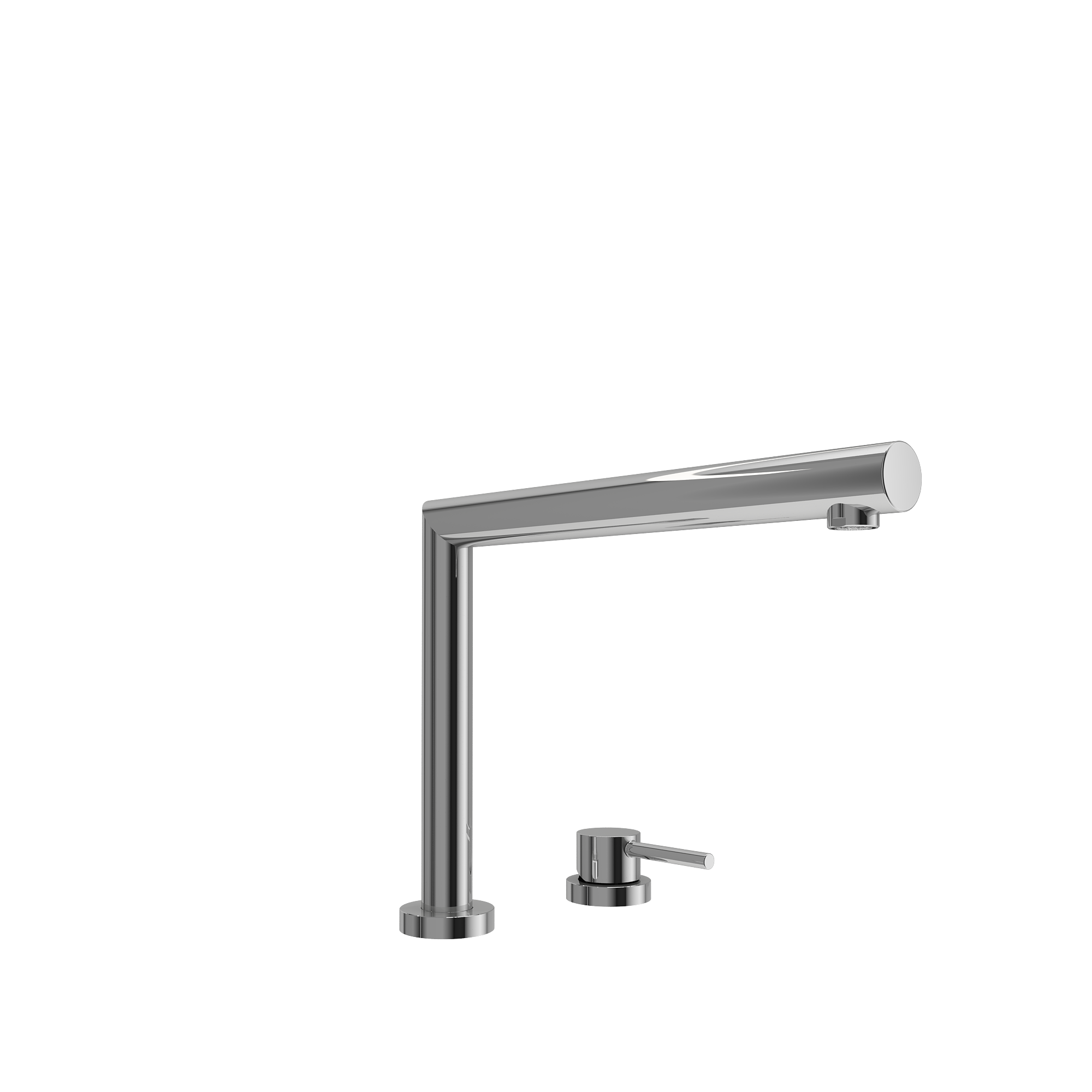 BOCCHI Baveno Move 1.75 GPM Lever Brass Kitchen Faucet, Chrome, 2029 0001 CH
