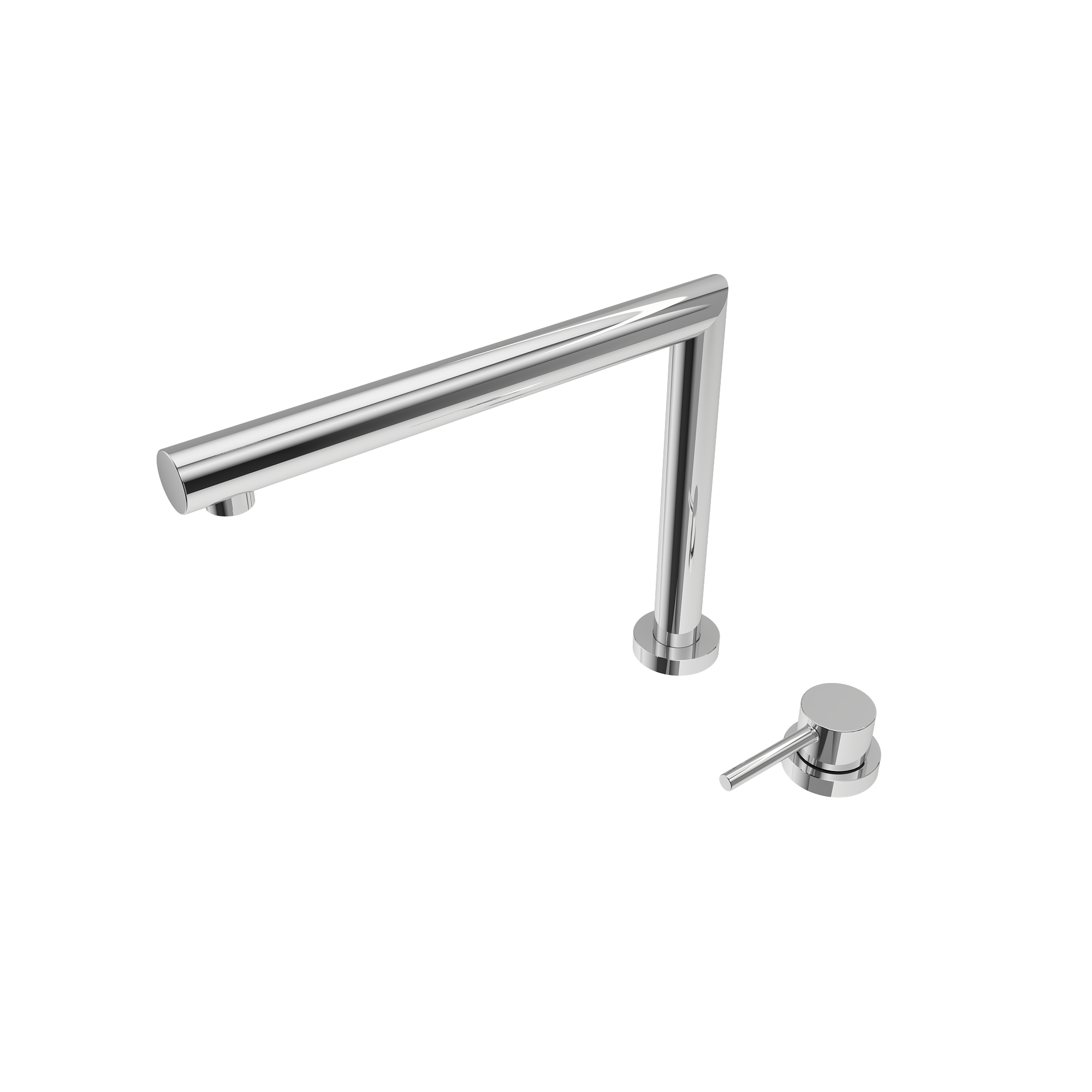 BOCCHI Baveno Move 1.75 GPM Lever Brass Kitchen Faucet, Chrome, 2029 0001 CH
