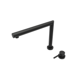 BOCCHI Baveno Move 1.75 GPM Lever Brass Kitchen Faucet, Gun Metal, 2029 0001 GM