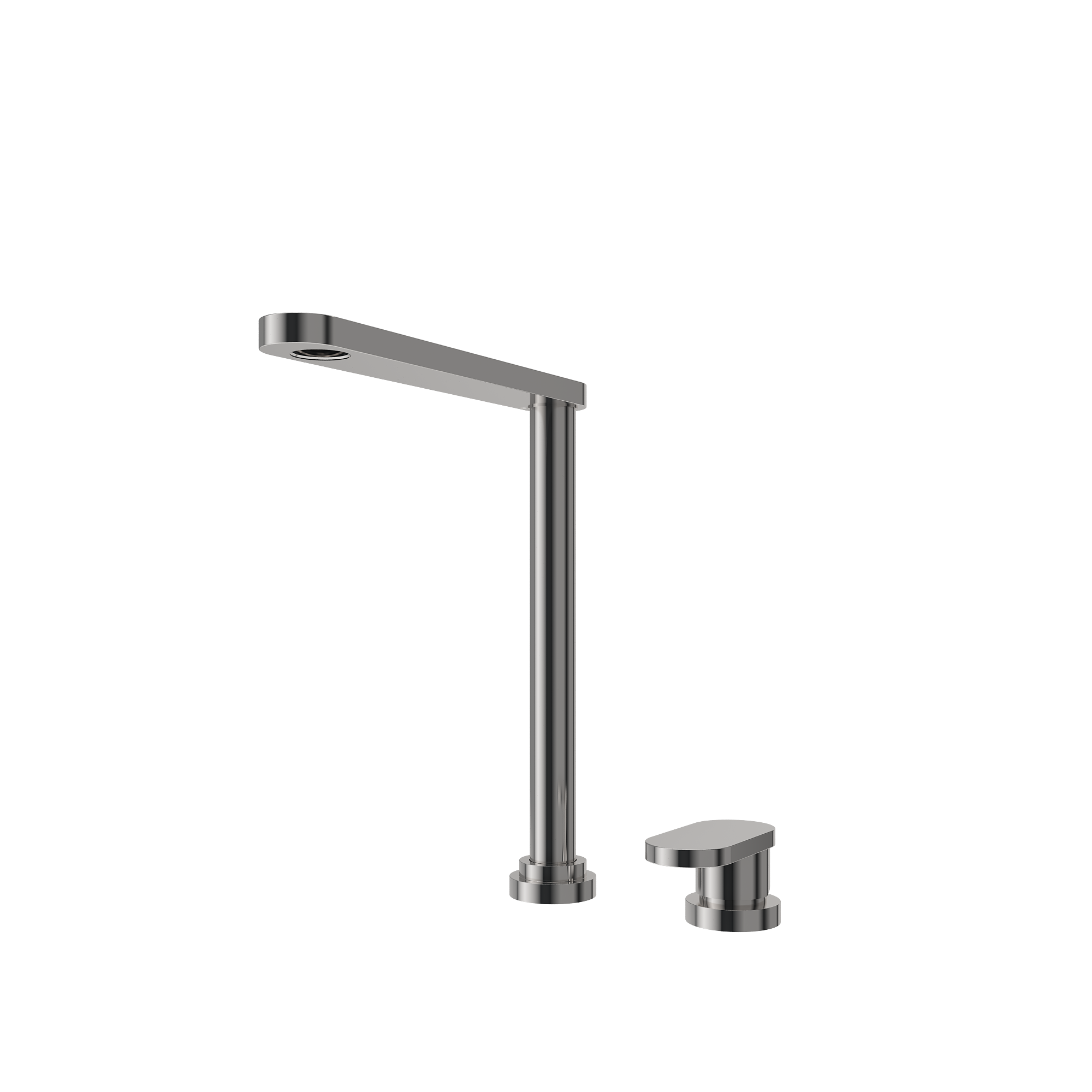 BOCCHI Baveno Move 1.75 GPM Lever Brass Kitchen Faucet, Chrome, 2030 0001 CH