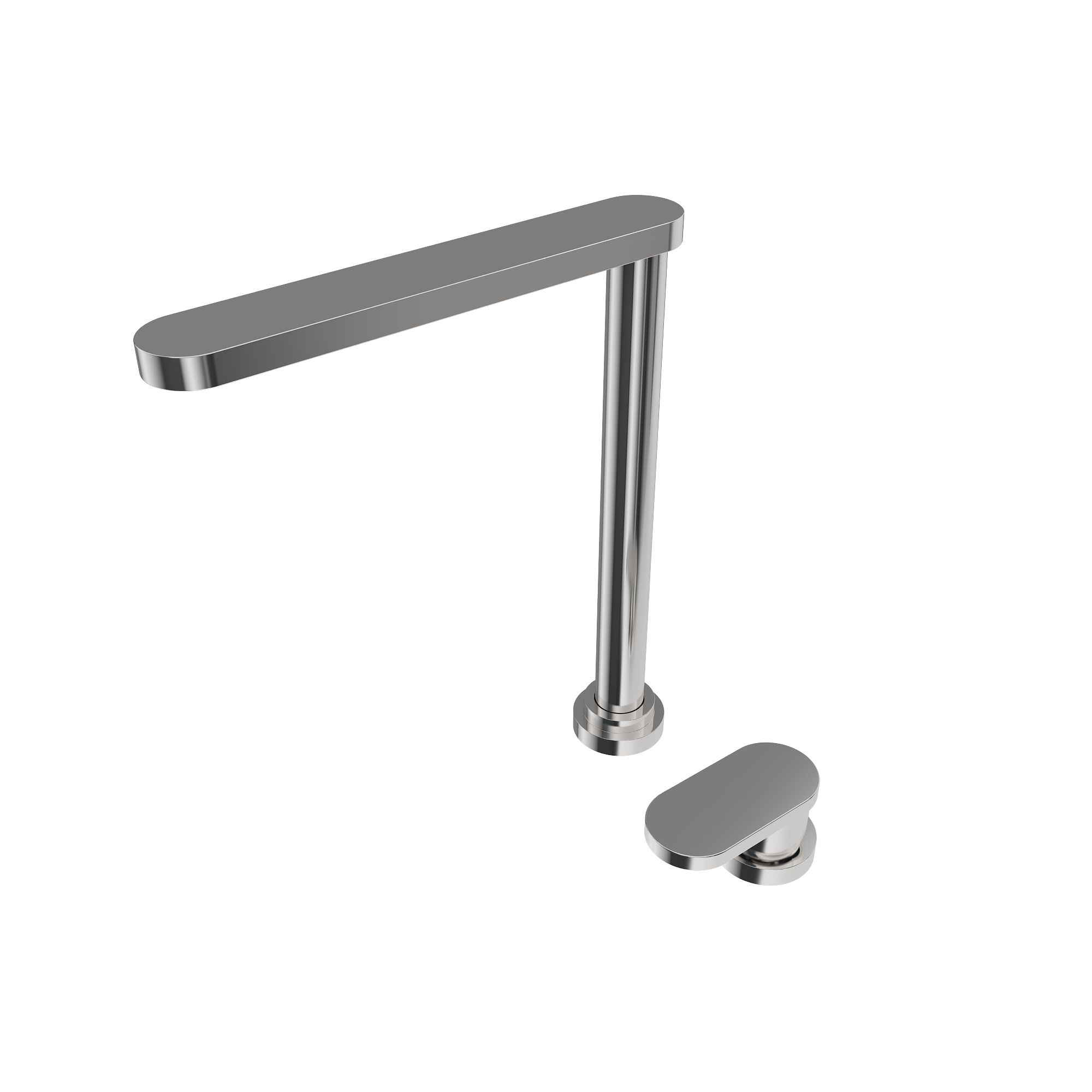 BOCCHI Baveno Move 1.75 GPM Lever Brass Kitchen Faucet, Chrome, 2030 0001 CH