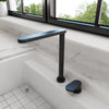 BOCCHI Baveno Move 1.75 GPM Lever Brass Kitchen Faucet, Jet Black, 2030 0001 JB